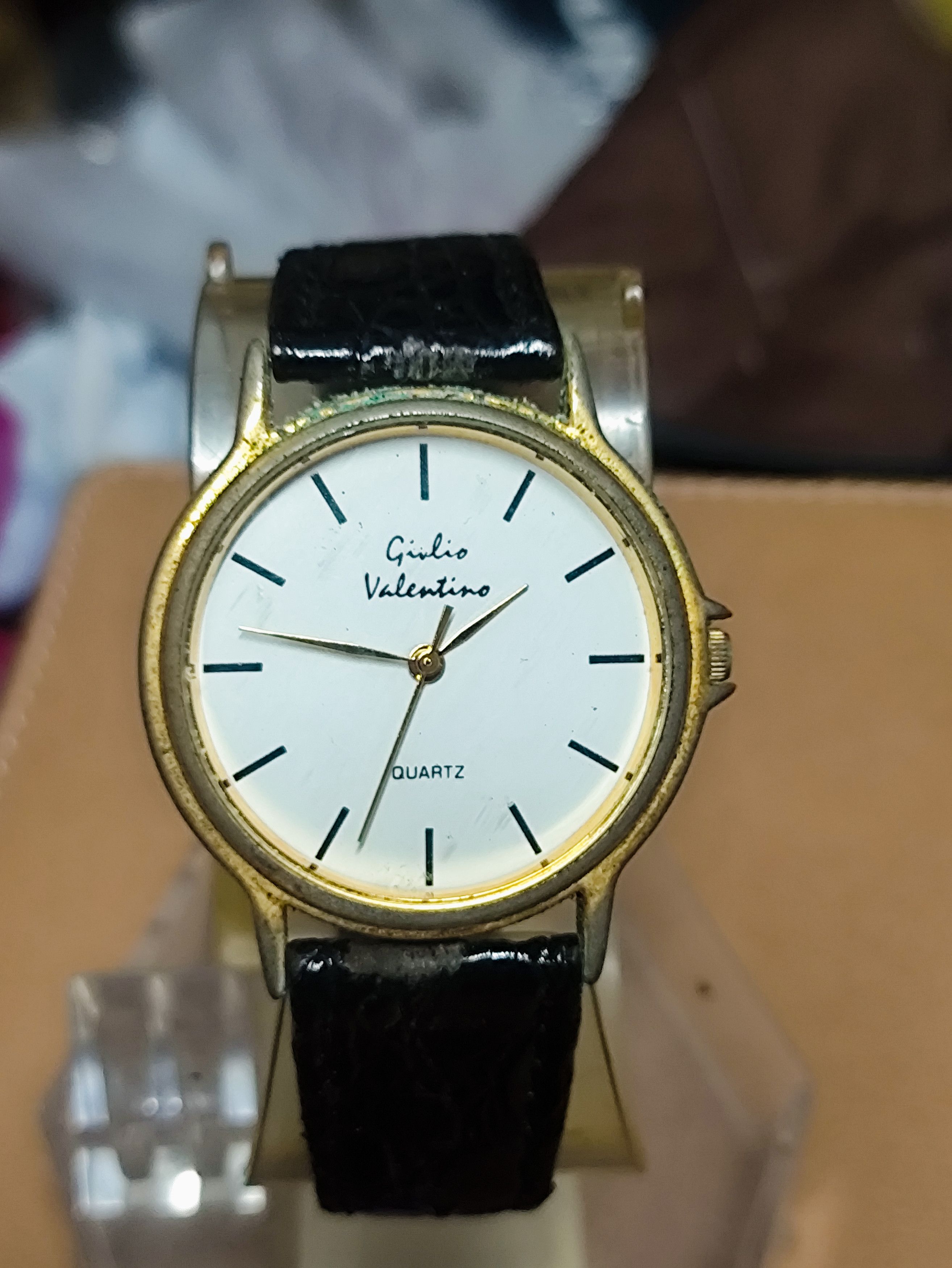 Japanese Brand × Vintage Vintage Watch By Girdio Valentino JAPAN ENGINE WATCH Size ONE SIZE - 2 Thumbnail