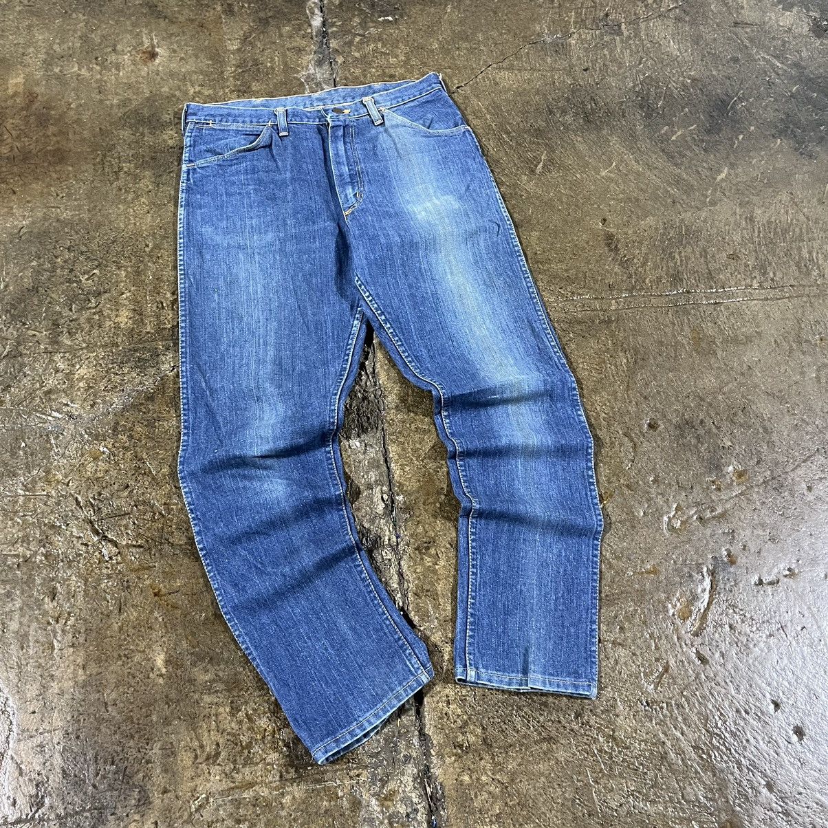 Levi's × Vintage × Wrangler Vintage 1960s Maverick Faded True Vintage Denim Jeans Rare Size US 33 - 7 Thumbnail