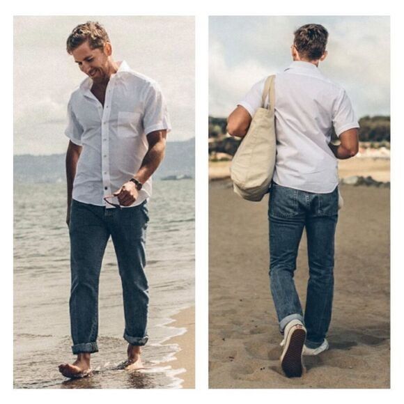 Taylor Stitch Taylor Stitch jeans mens 28* The Slim Jean in 24 month wash Size US 28 / EU 44 - 1 Thumbnail
