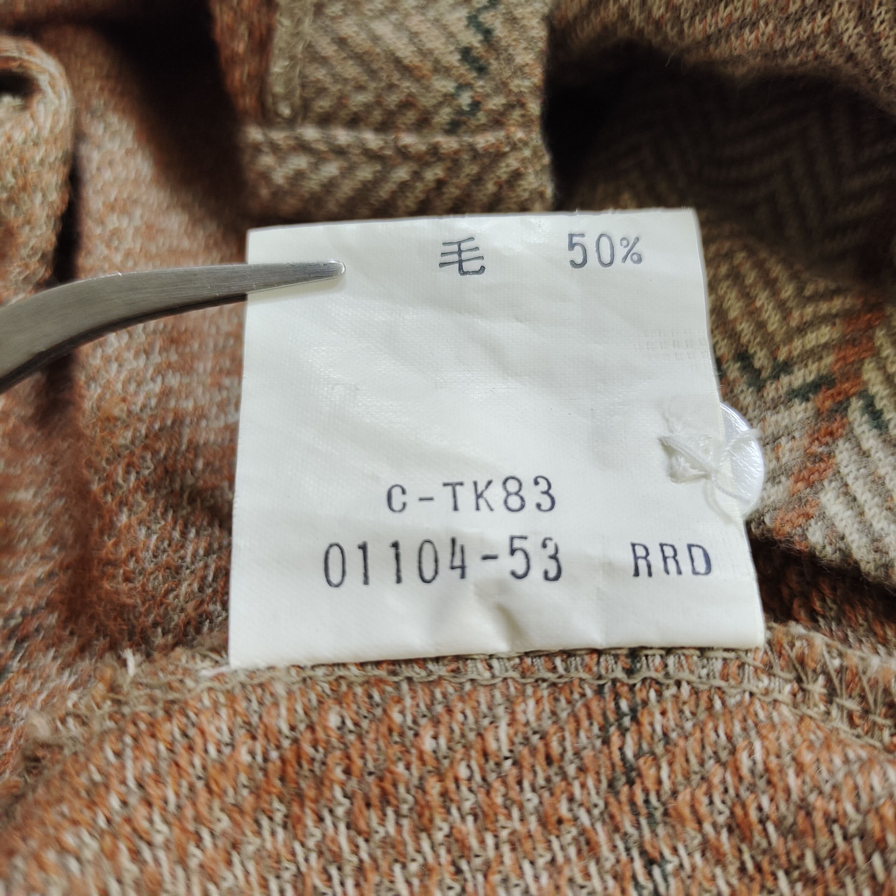 Burberry 90s BURBERRYS HERRINGBONE TATTERSALL WINDOWPANE POLO L Size US L / EU 52-54 / 3 - 8 Thumbnail