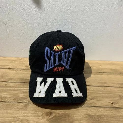 Saint Michael SAINT MICHAEL 21aw WAR Adjustable Cap Black One Size