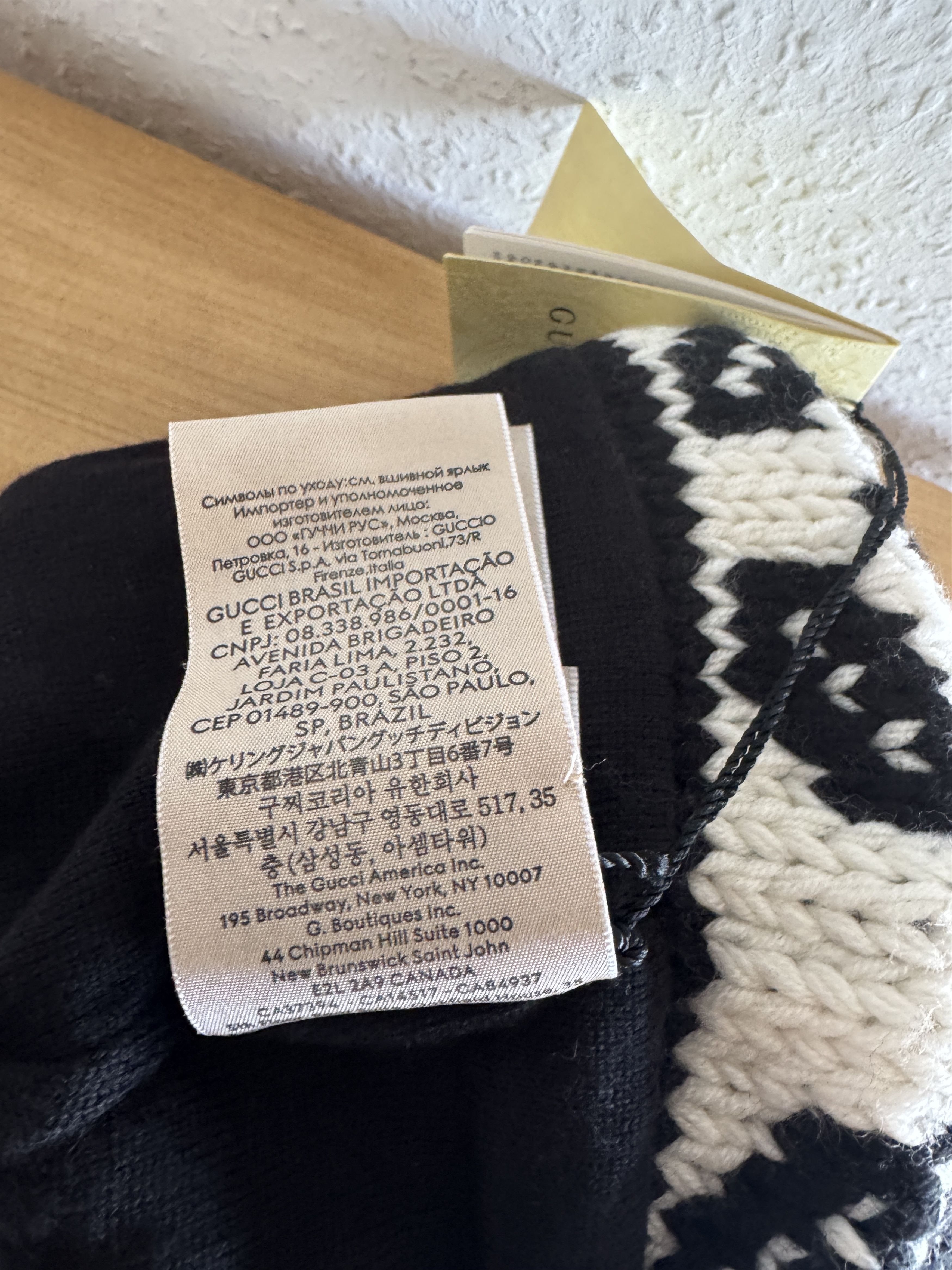 Gucci Fair Isle Wool Beanie Size ONE SIZE - 9 Thumbnail