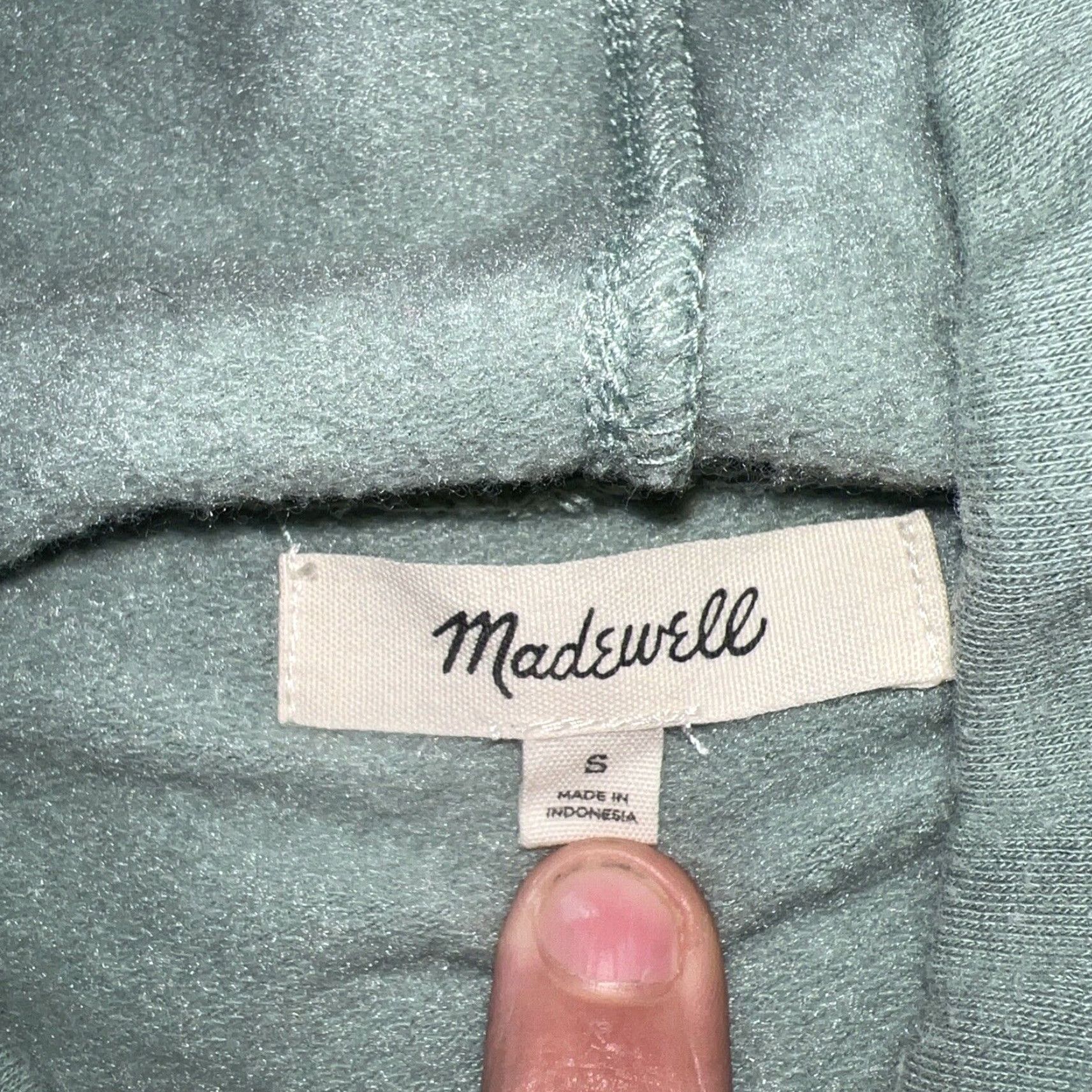 Madewell VINTAGE Madewell Hoodie Womens Size S Pullover Blue Activewear Size S / US 4 / IT 40 - 3 Thumbnail