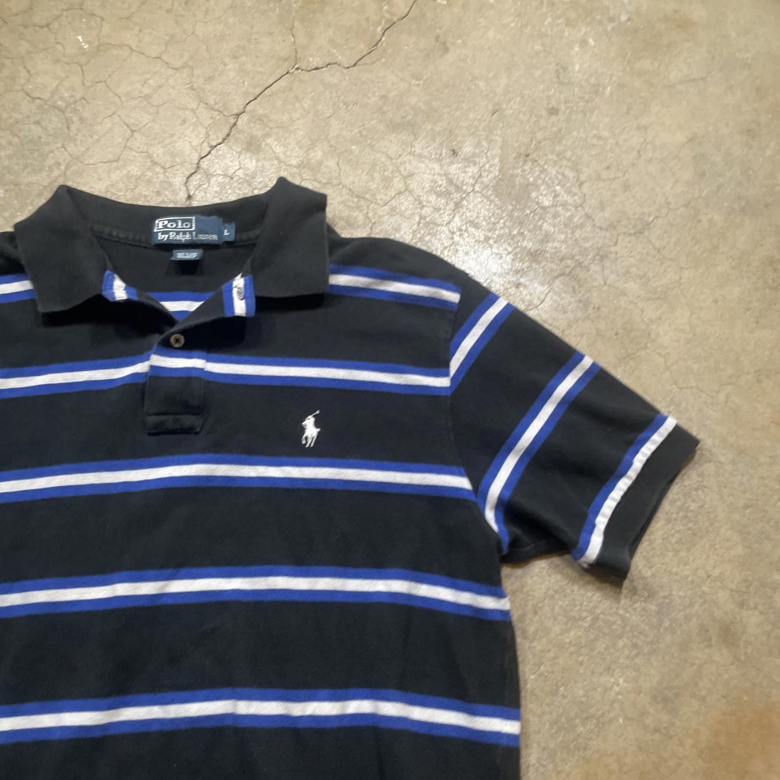 Polo Ralph Lauren Polo Ralph Lauren Blue Short Sleeve Polo Shirt Men's Large Size US L / EU 52-54 / 3 - 7 Thumbnail