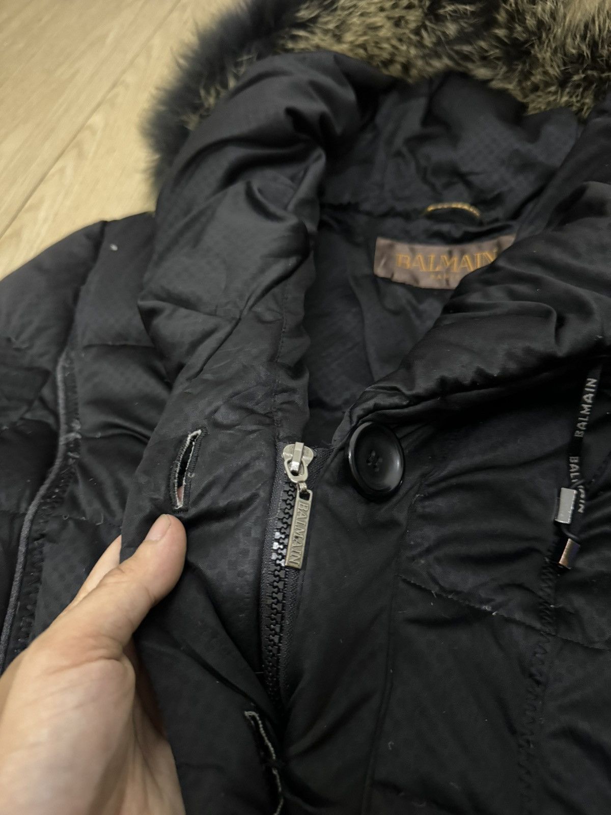Balmain Balmain Paris fox fur puffer jacket Size US S / EU 44-46 / 1 - 7 Thumbnail