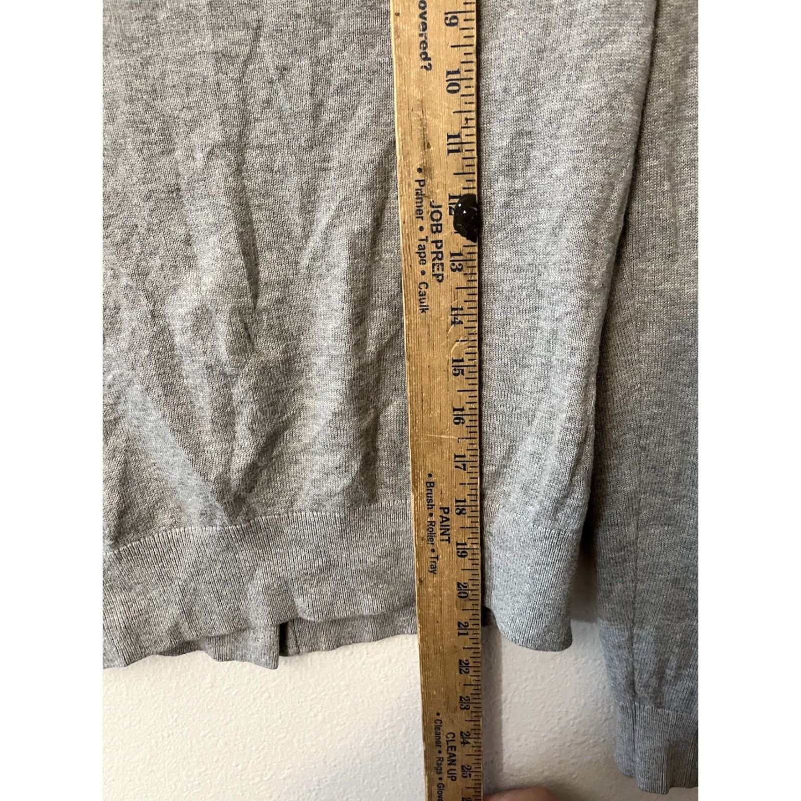 Banana Republic Banana Republic Cardigan Sweater Women's XS Long Sleeve Gray Cotton Viscose Knit Casual Fall Winter XS Womens Size XS / US 0-2 / IT 36-38 - 5 Thumbnail