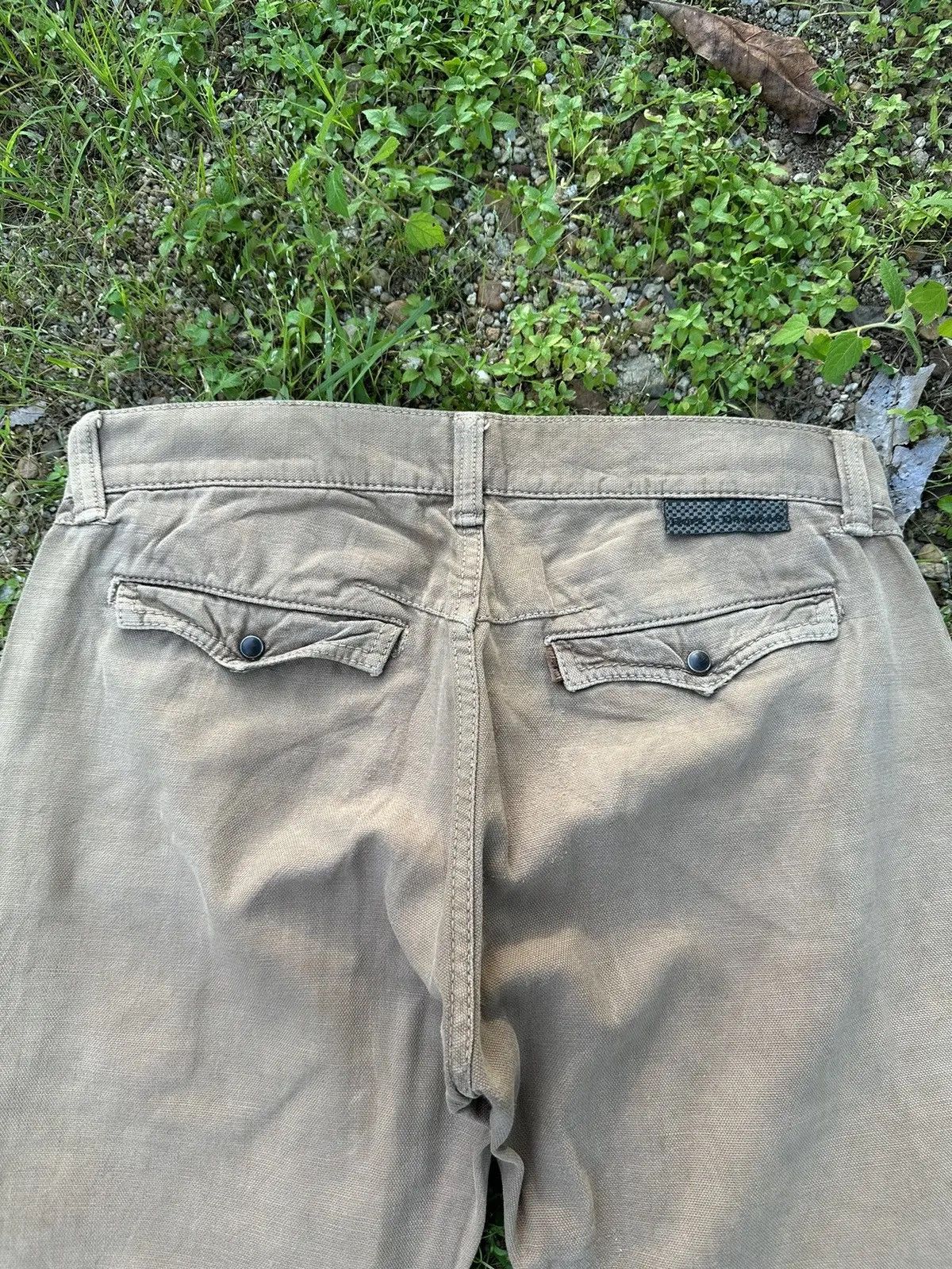 Japanese Brand W32 L31 🔥 VINTAGE DOPE+DRAKKAR CURVE/BANANA LEGS BUSH PANTS Size US 32 / EU 48 - 9 Thumbnail