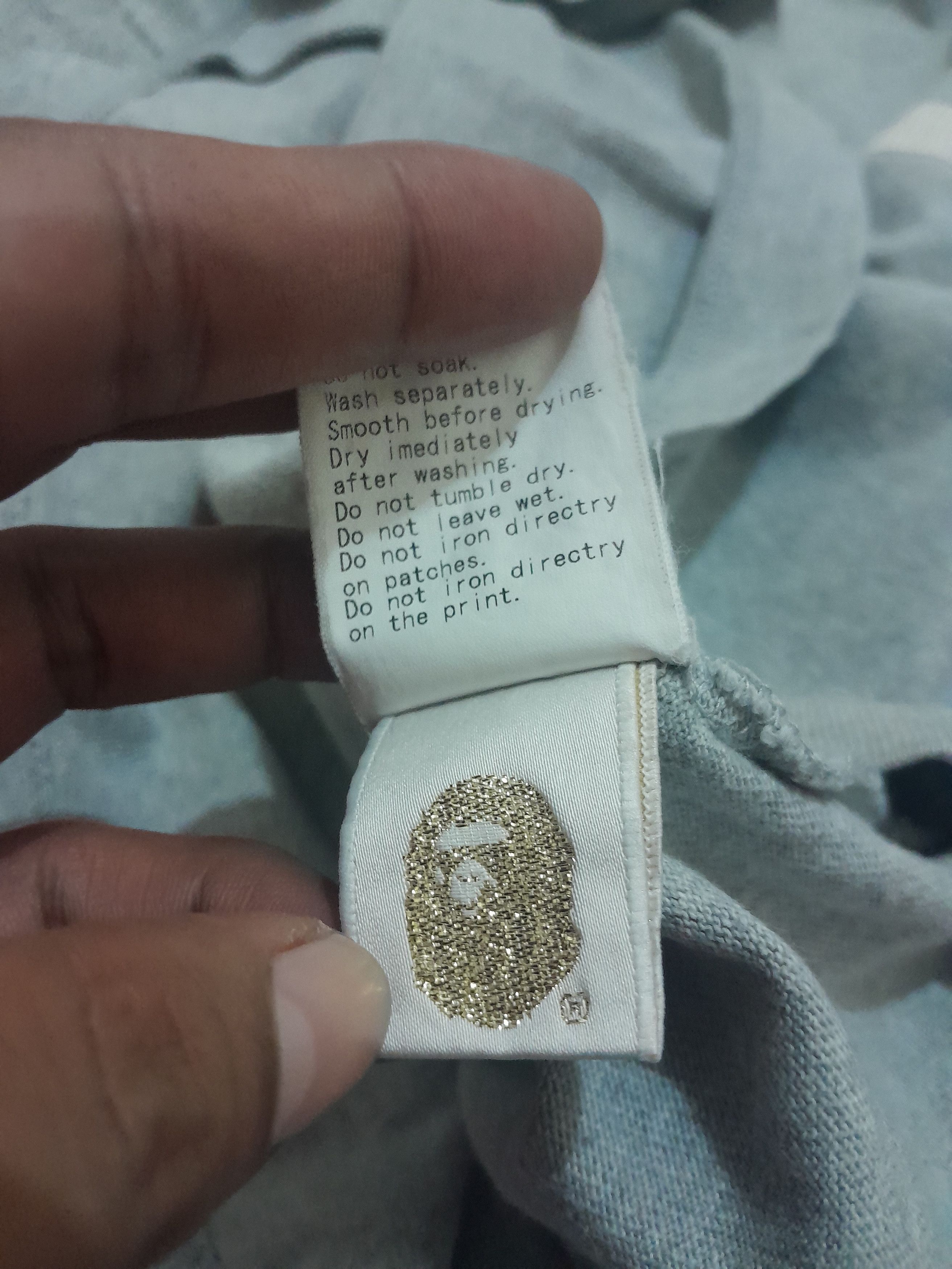 Bape Bape multi logo tee Size US M / EU 48-50 / 2 - 9 Thumbnail