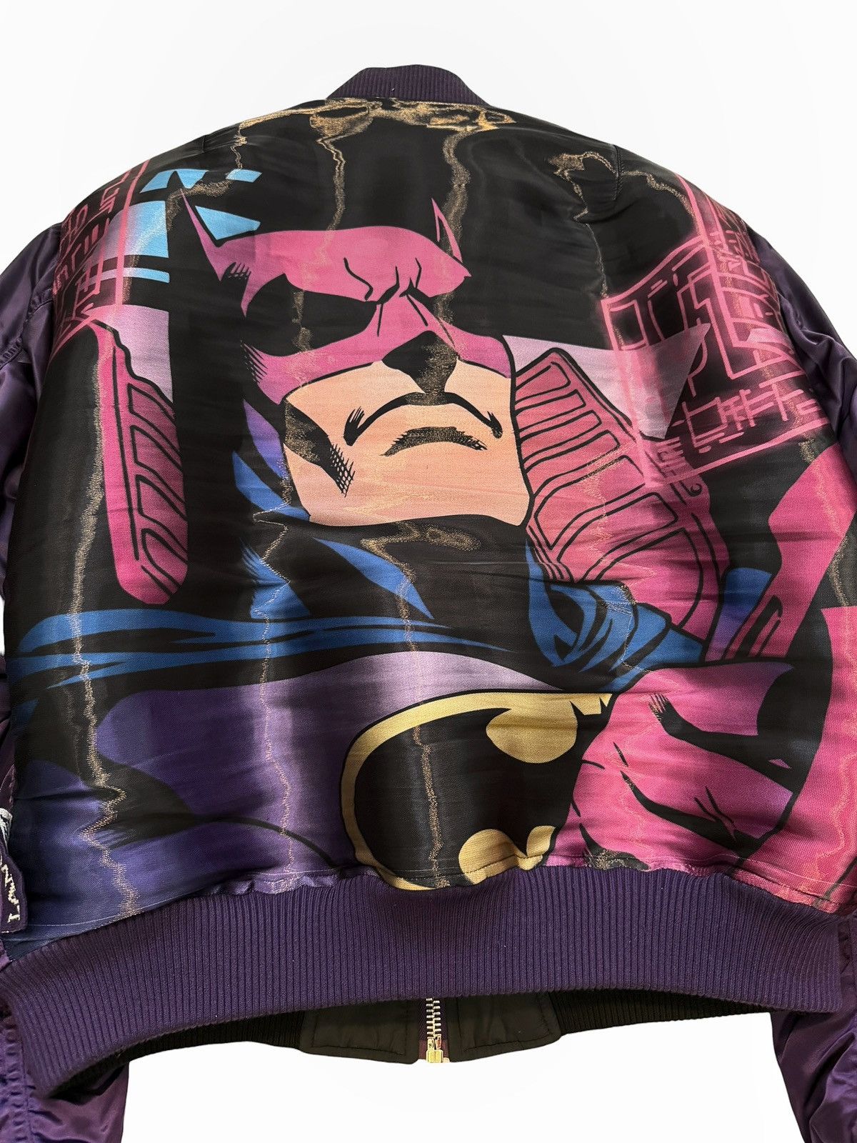 Lanvin DC Comics Batman Cyber Reflective Reversible Bomber Size US M / EU 48-50 / 2 - 3 Thumbnail