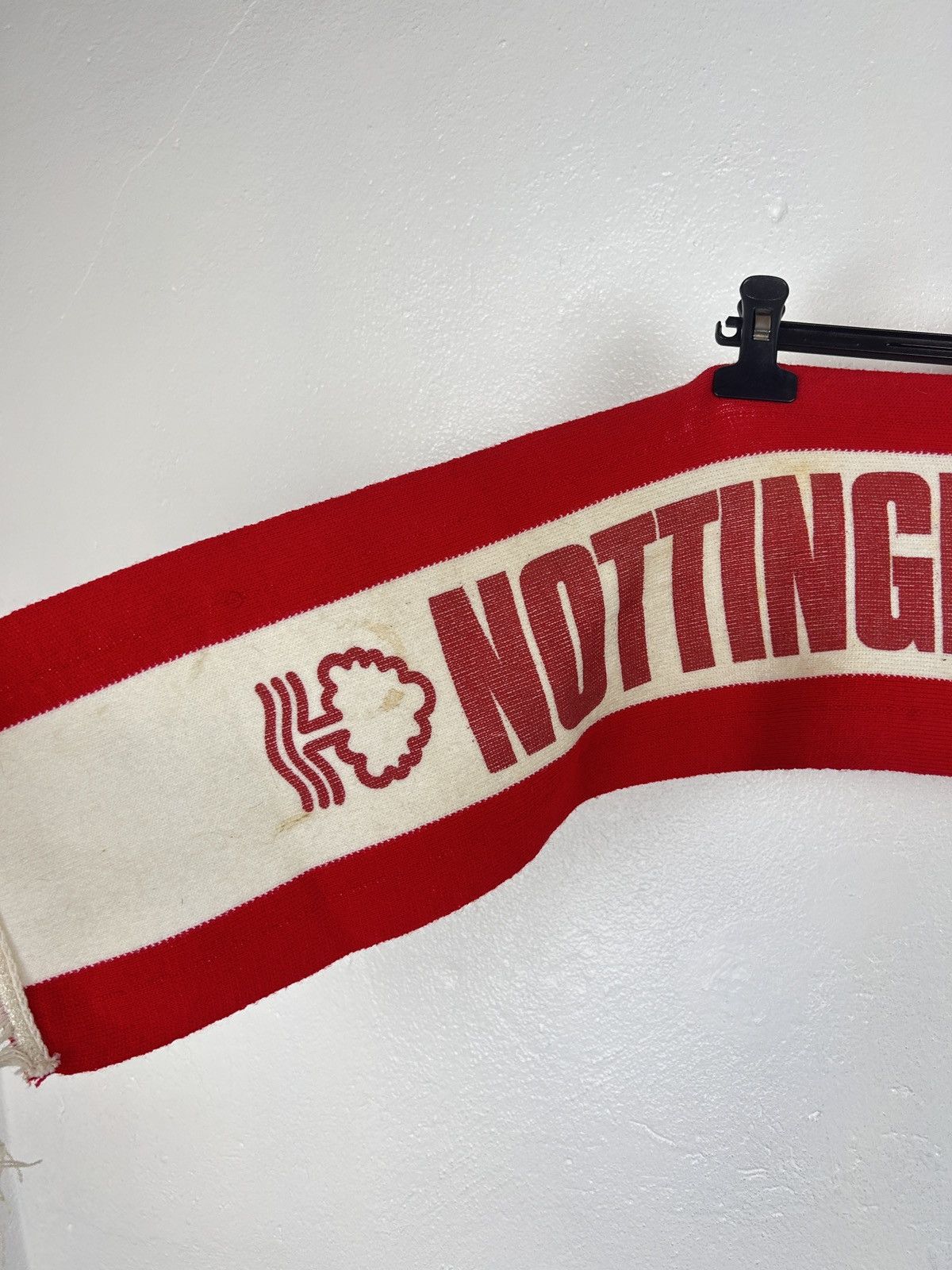 Vintage 80s Vintage Nottingham Forest Soccer Football Fanwear Scarf Size ONE SIZE - 2 Thumbnail