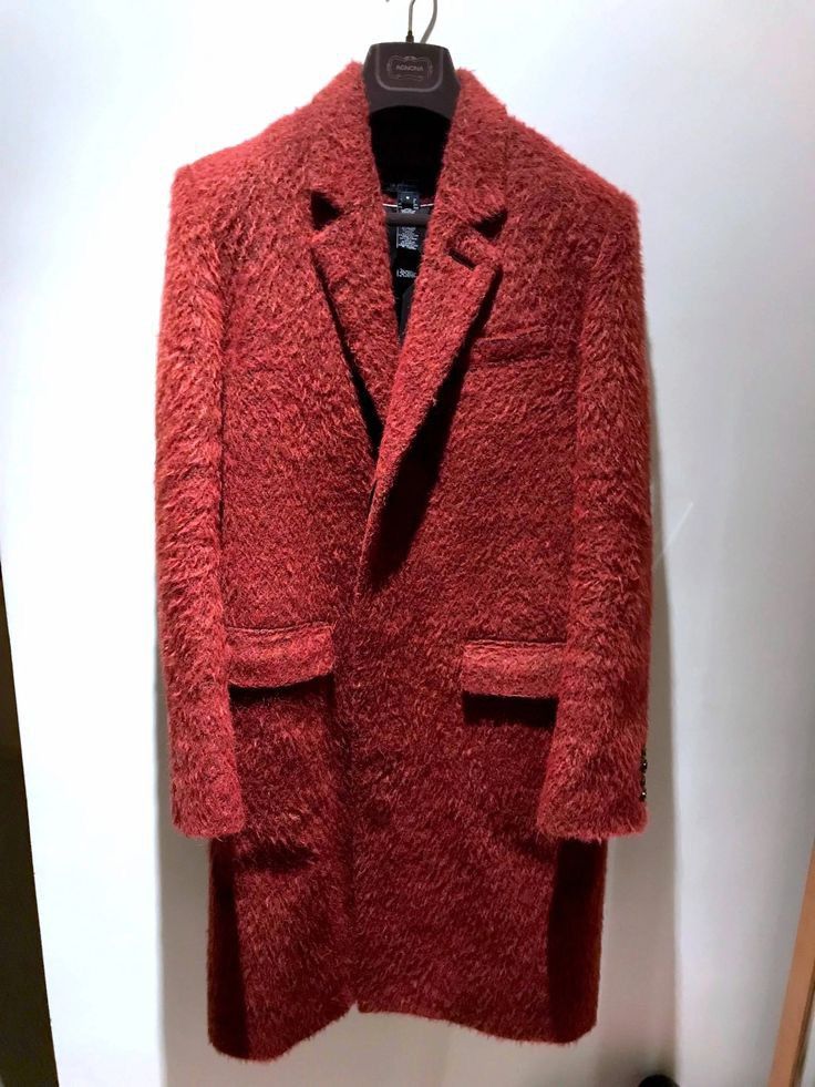 Marc by Marc Jacobs Marc Jacobs Rusty Mohair Chesterfield Long Coat Size US S / EU 44-46 / 1 - 1 Thumbnail