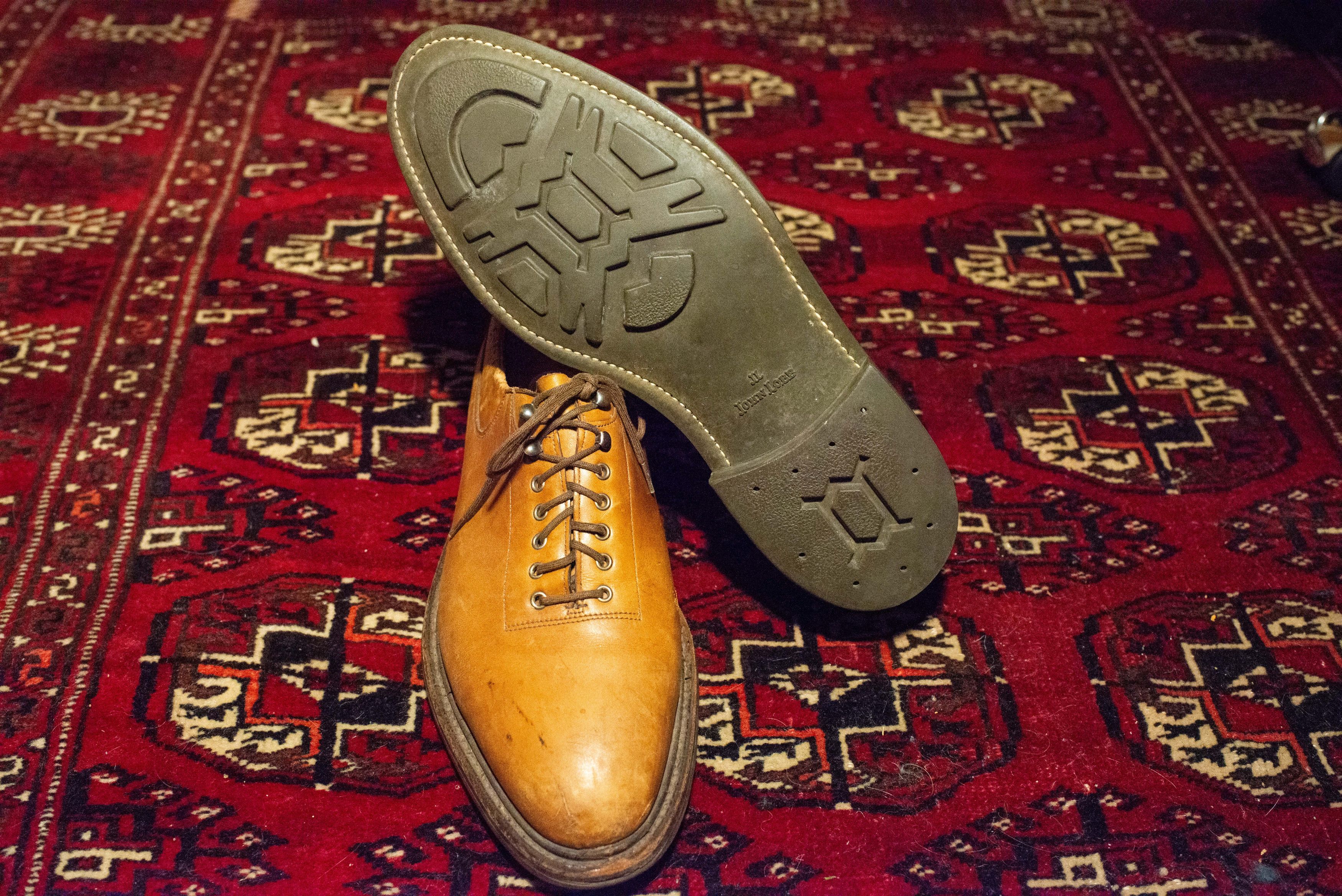 John Lobb John Lobb Almond Toed Derby Shoes w/ Trees Size US 10.5 / EU 43-44 - 2 Thumbnail