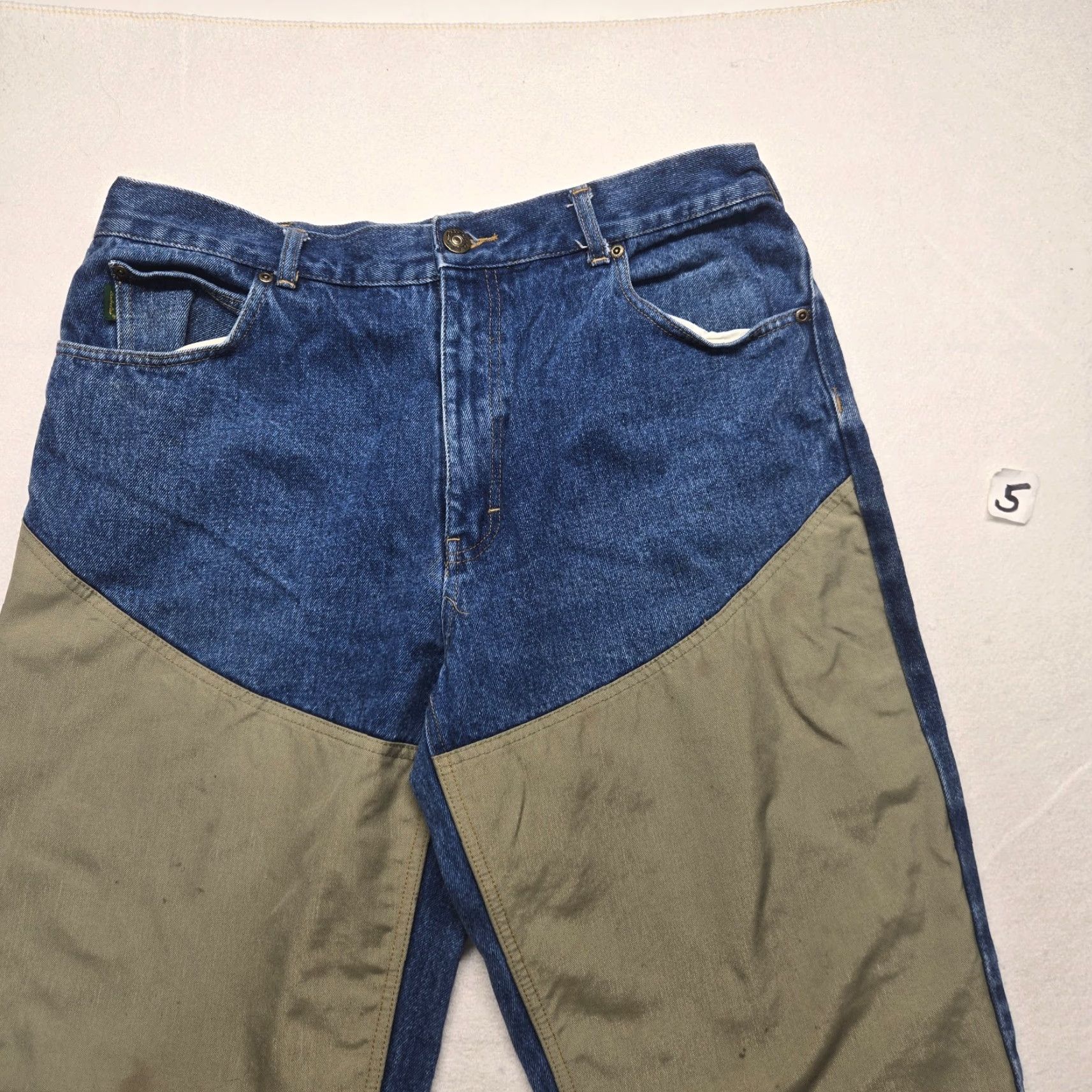 Vintage VINTAGE Cabela's Denim Jeans Pants 38x34 Men Outdoor Hunting Casual Blue 90s Size US 38 / EU 54 - 2 Thumbnail