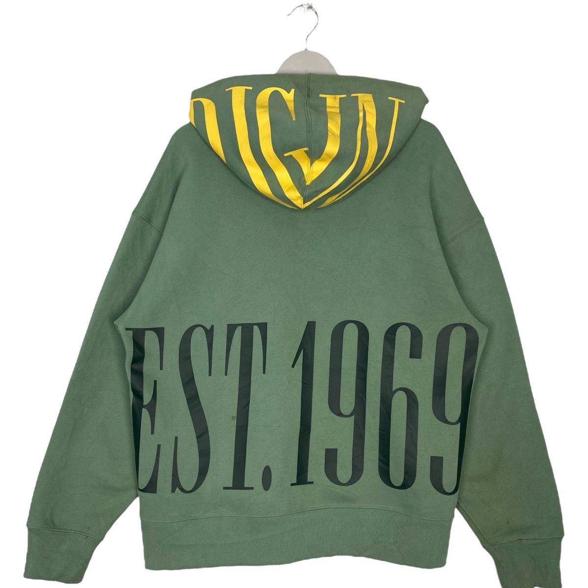 Vintage Vintage GAP Hoodie Sweater Big Logo Green Pullover Size L Size US L / EU 52-54 / 3 - 7 Thumbnail