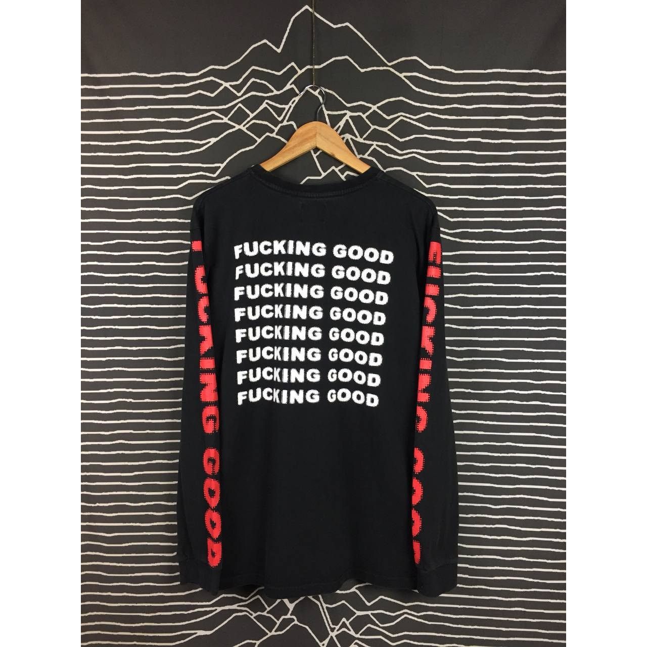 Vintage Goodfellas World Wide Fucking Good Longsleeve Tee Size US XL / EU 56 / 4 - 2 Thumbnail