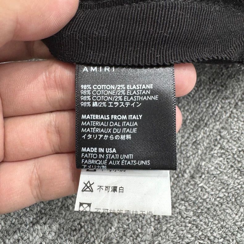 Amiri Amiri Black Hole Distressed Jeans Size US 34 / EU 50 - 3 Thumbnail
