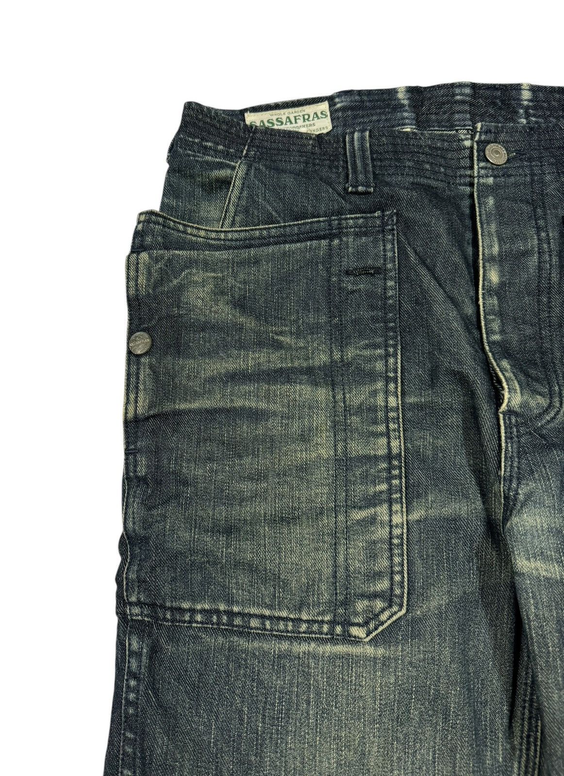 Mister Freedom Sassafras Puzzle Ring Multipocket Jeans Size US 31 - 7 Thumbnail