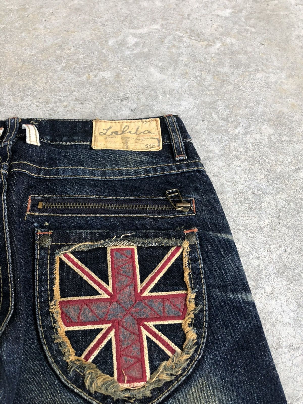 Japanese Brand Yoshitomo Nara Lolita Flared Jeans Distressed Size US 31 - 17 Thumbnail