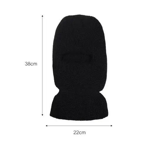 Other Black Balaklava Ski Mask Size ONE SIZE - 2 Thumbnail