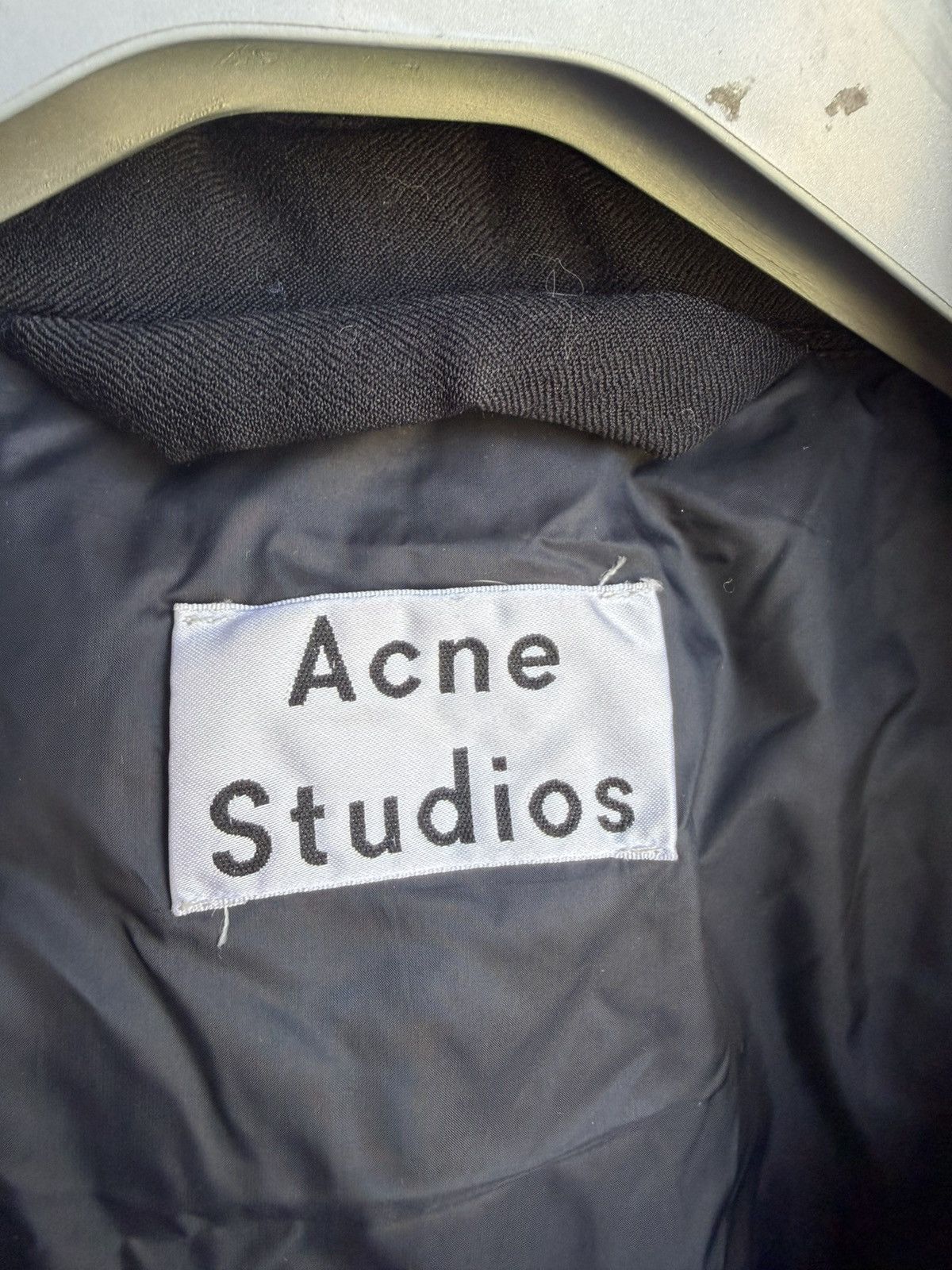 Acne Studios Acne Studios Mountain Jacket AW16 Down Puffer Black Wool 48 Size US M / EU 48-50 / 2 - 8 Thumbnail