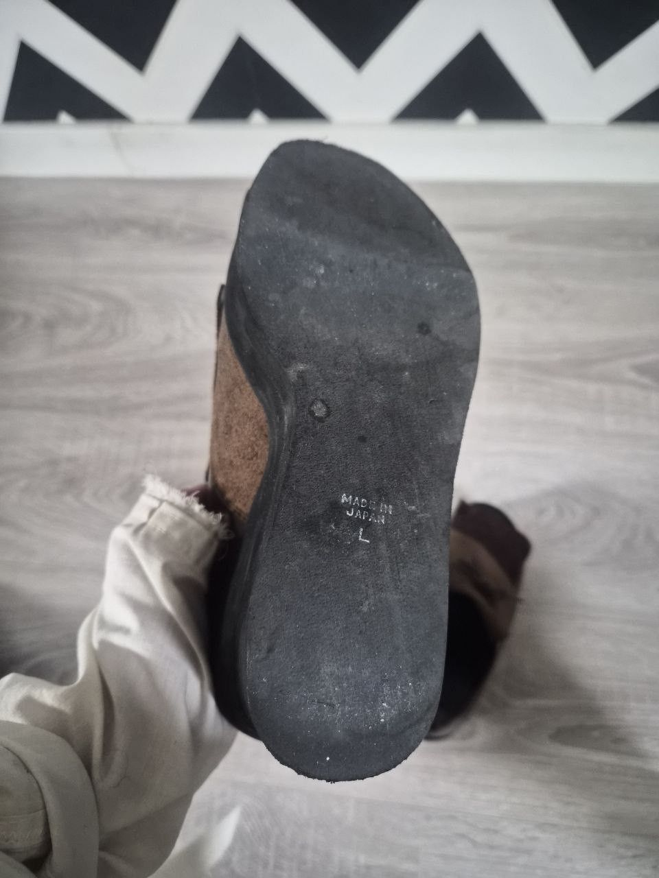 Japanese Brand Koji Kuga RARE Platform Archive 90s Leather Shoes Size US 7.5 / IT 37.5 - 11 Thumbnail