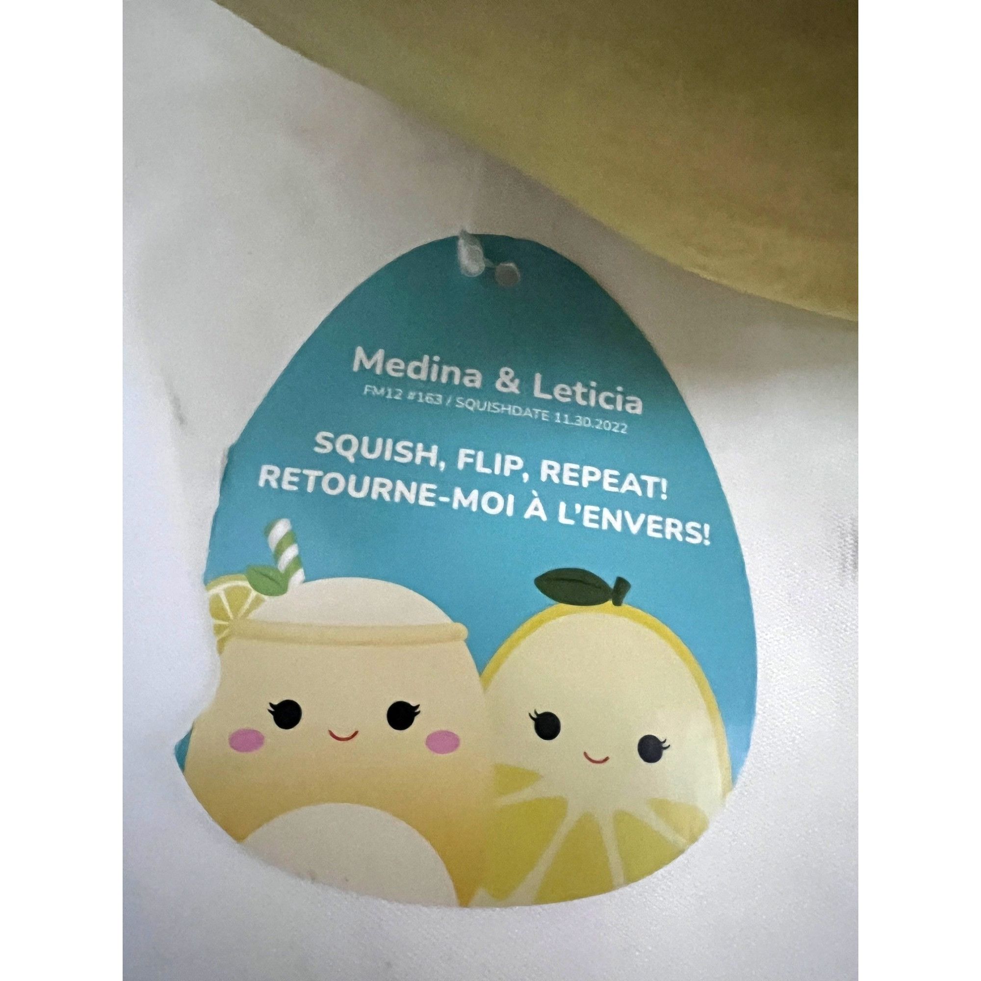 Other Squishmallows Medina The Lemonade & Leticia The Lemon FlipAM Size ONE SIZE - 7 Thumbnail