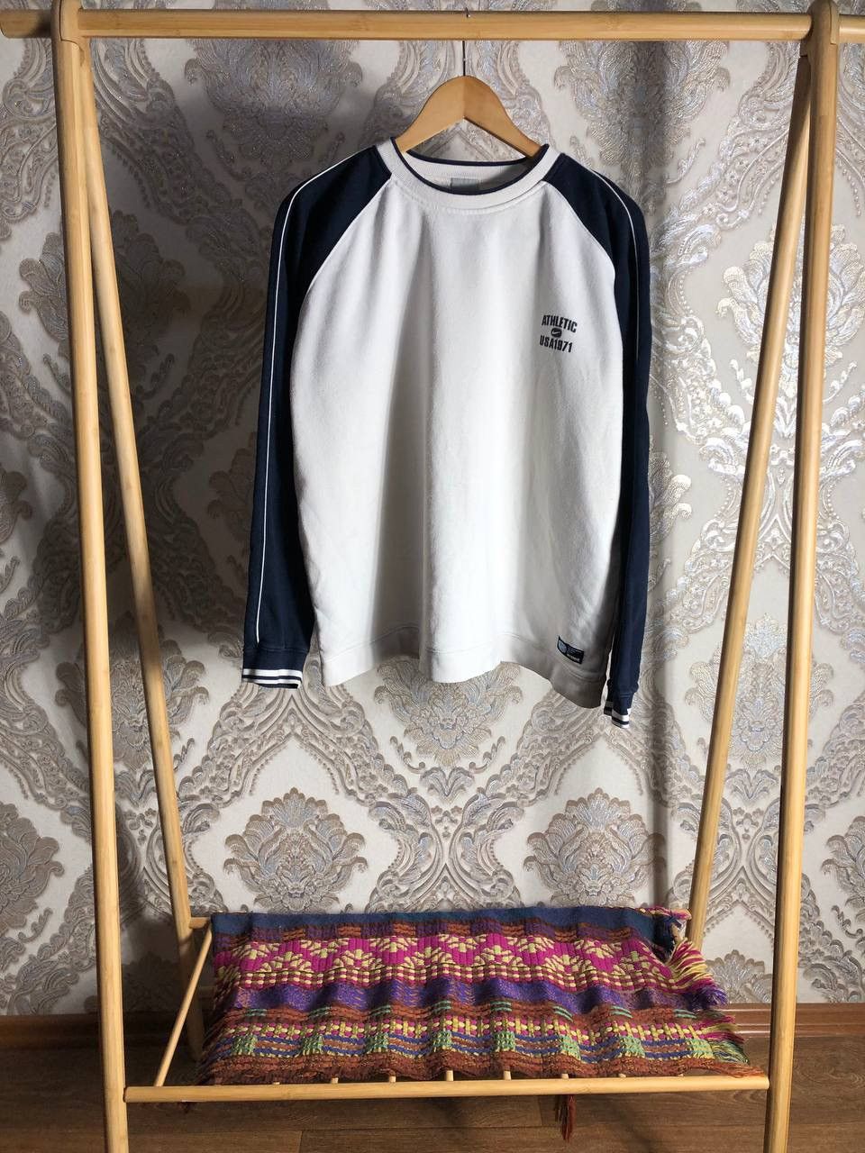Nike × Vintage VERY RARE NIKE ATHLETIC USA 1971 SWEATSHIRT Y2K 90s RETRO Size US XL / EU 56 / 4 - 1 Thumbnail