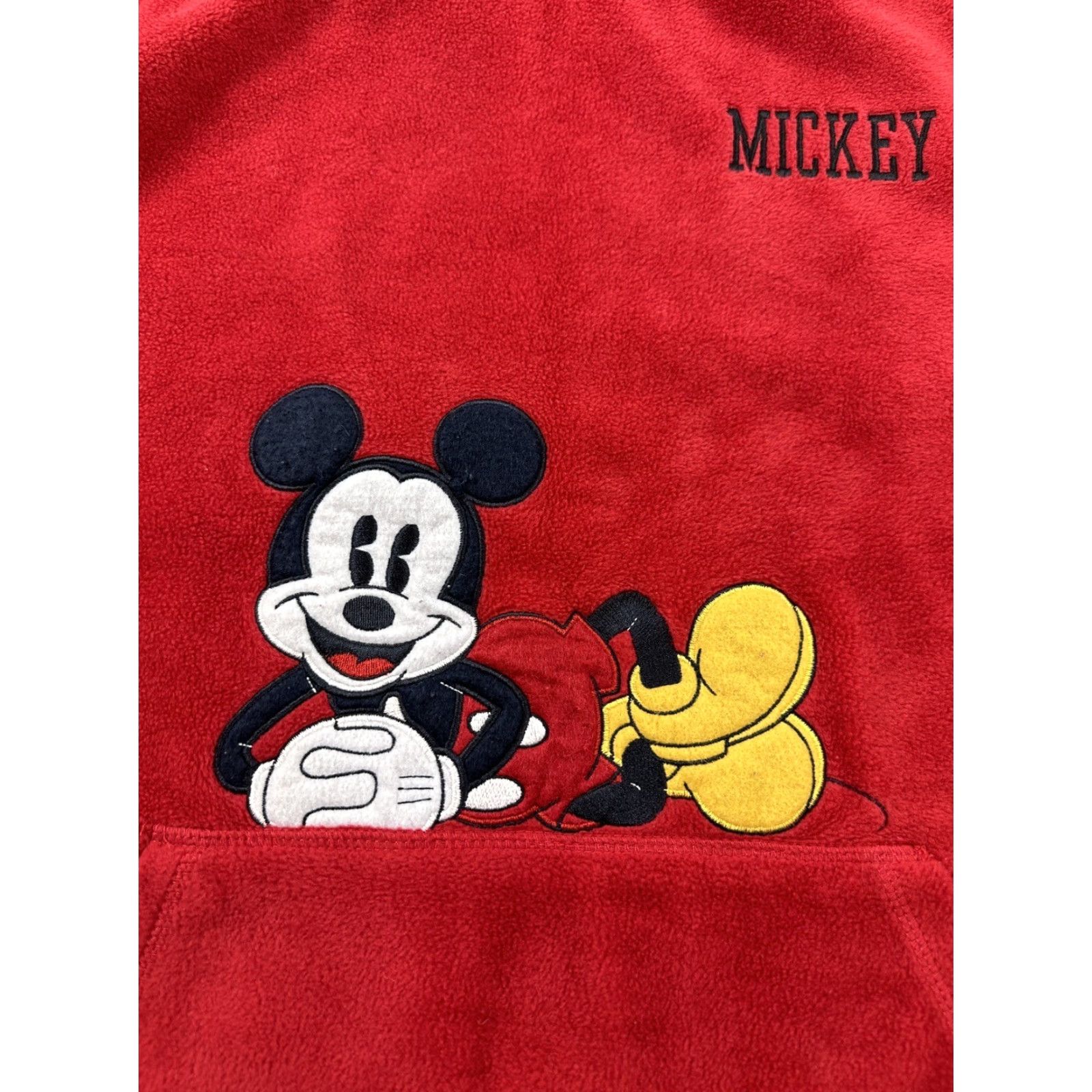 Disney Disney Mickey Mouse Hoodie Pullover Red Plus Size 2X 2XL Womens Size XXL / US 16-18 / IT 52-54 - 2 Thumbnail