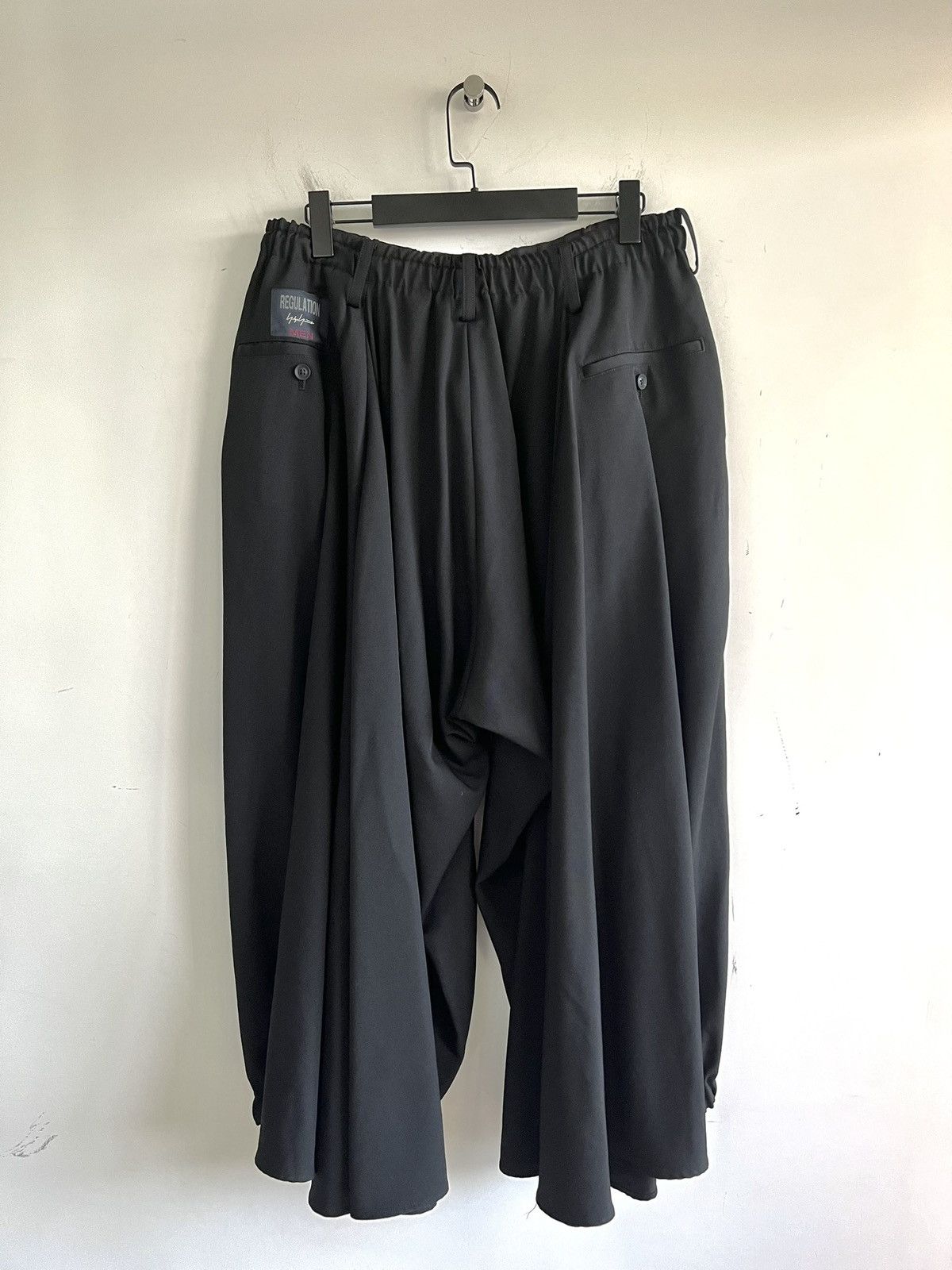 Yohji Yamamoto Yohji Yamamoto Pour Homme - W/GABARDINE KARASU Crow Pants Size US 32 / EU 48 - 22 Thumbnail