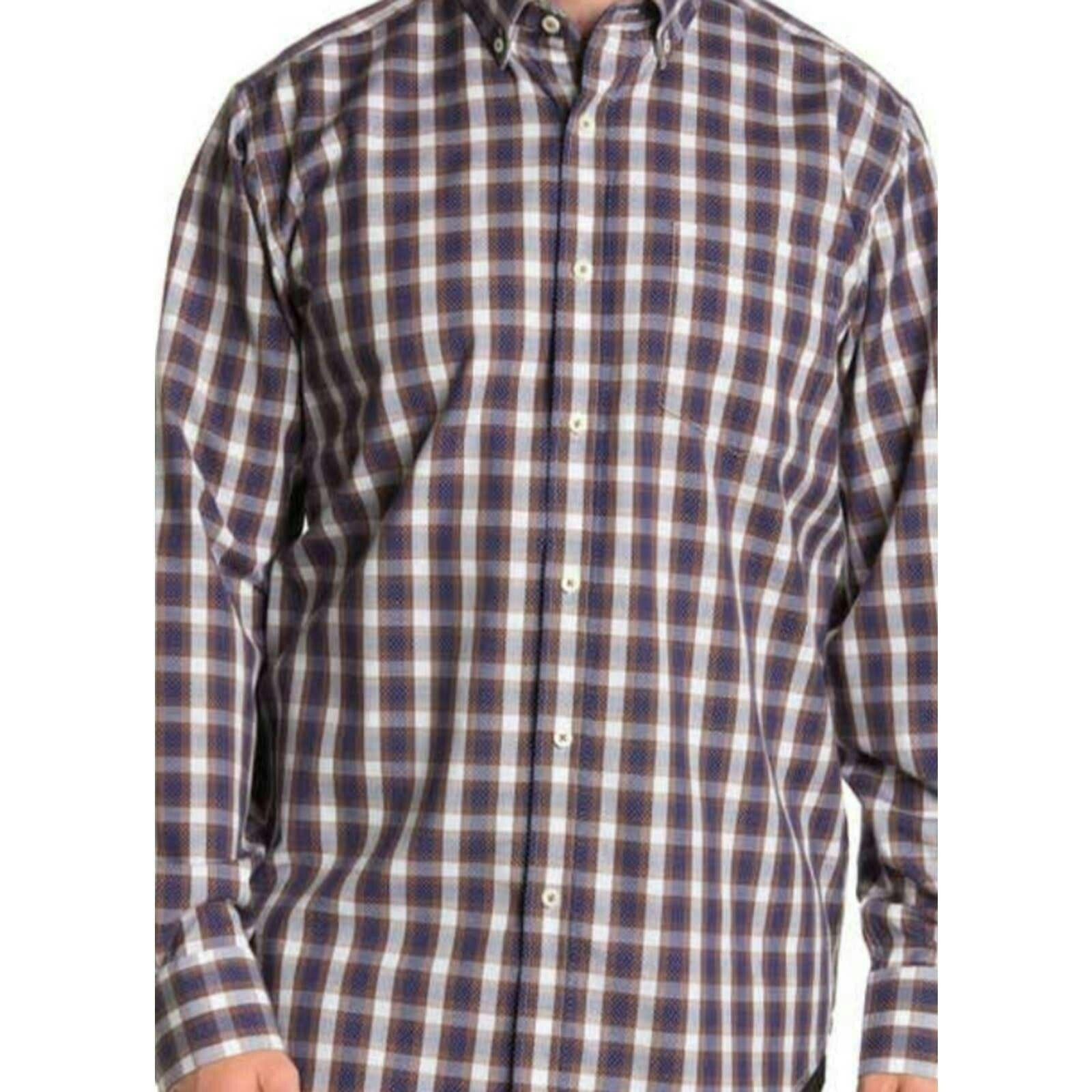 BUGATCHI Bugatchi long sleeve mens dress shirt size medium Size US M / EU 48-50 / 2 - 1 Thumbnail