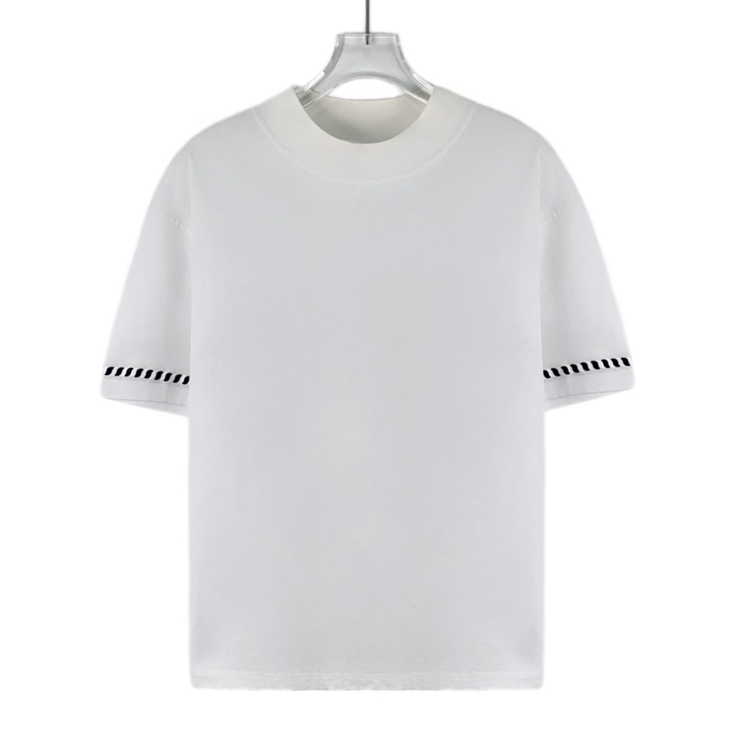 Hermes Hermes Lock Print T-Shirt White (40) Size US XXS / EU 40 - 1 Thumbnail