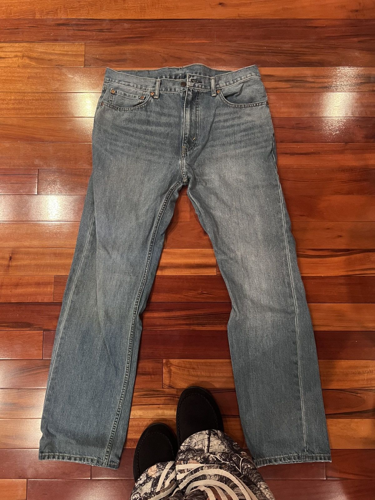 Japanese Brand × Vintage Levi’s 505 Denim Size US 34 / EU 50 - 1 Thumbnail