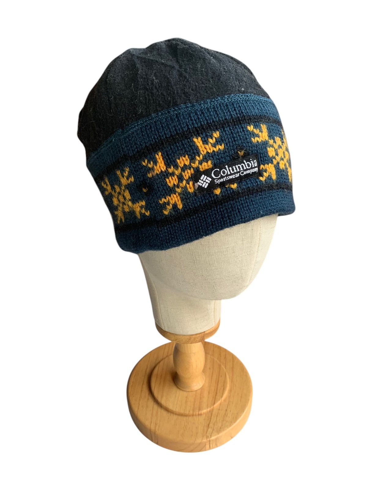 Japanese Brand × Kapital × Vintage Made in Canada Columbia Winter Sessions Beanir Hats Size ONE SIZE - 2 Thumbnail