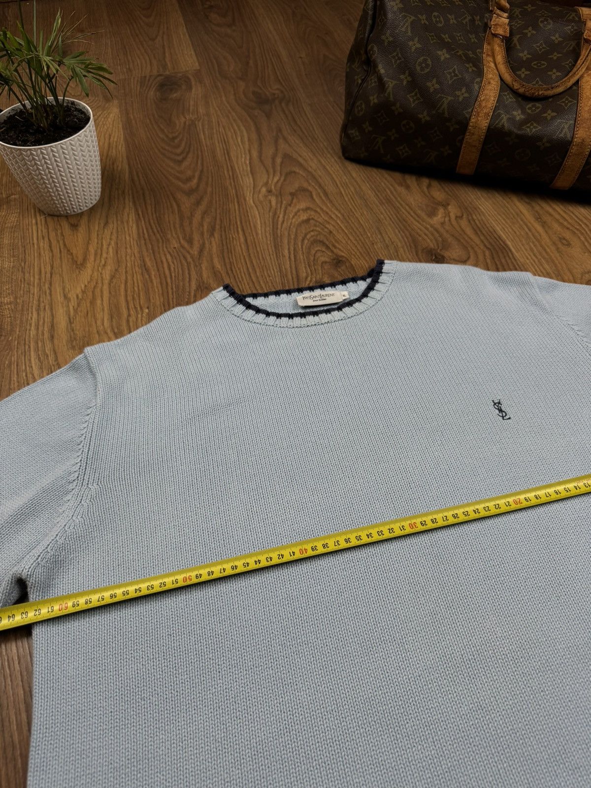 Yves Saint Laurent Vintage sweater Yves Saint Laurent 90s original luxury item Size US XL / EU 56 / 4 - 5 Thumbnail