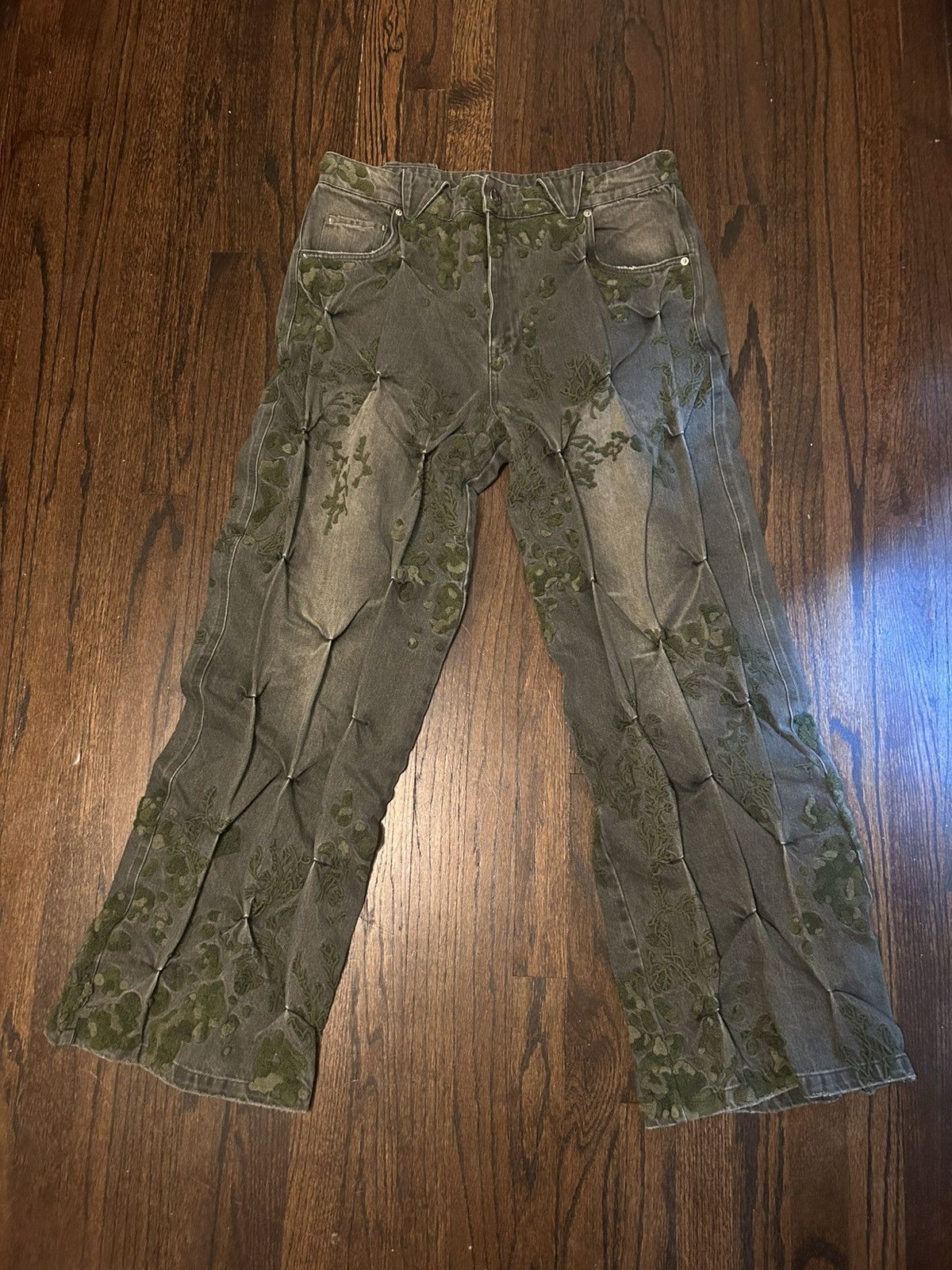 Bad Son Badson Moss 'Overgrowth' Denim | Grailed