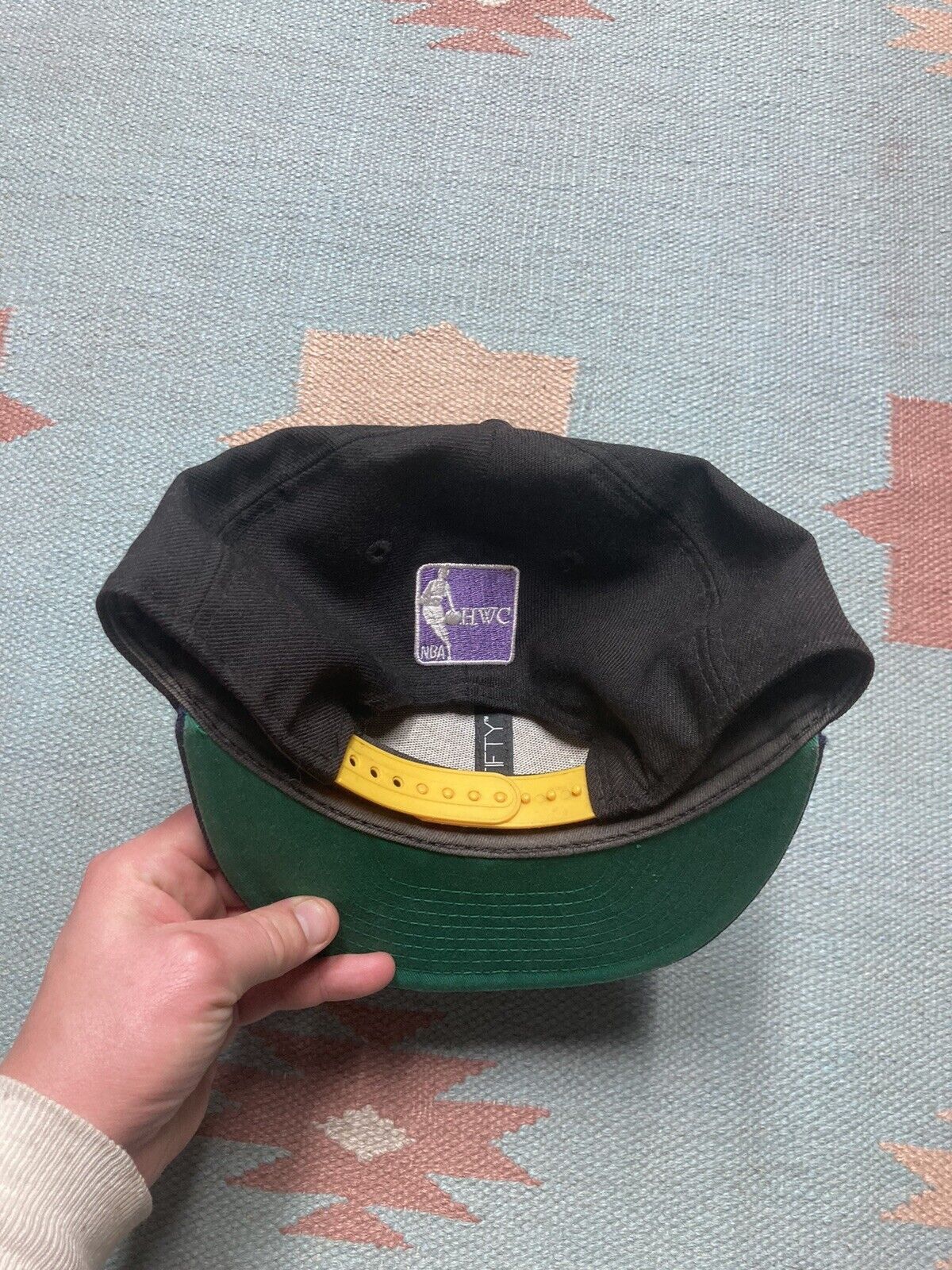 Mitchell & Ness × Vintage Mitchell Ness hat Los Angeles lakers hardwood classics wool Size ONE SIZE - 5 Thumbnail