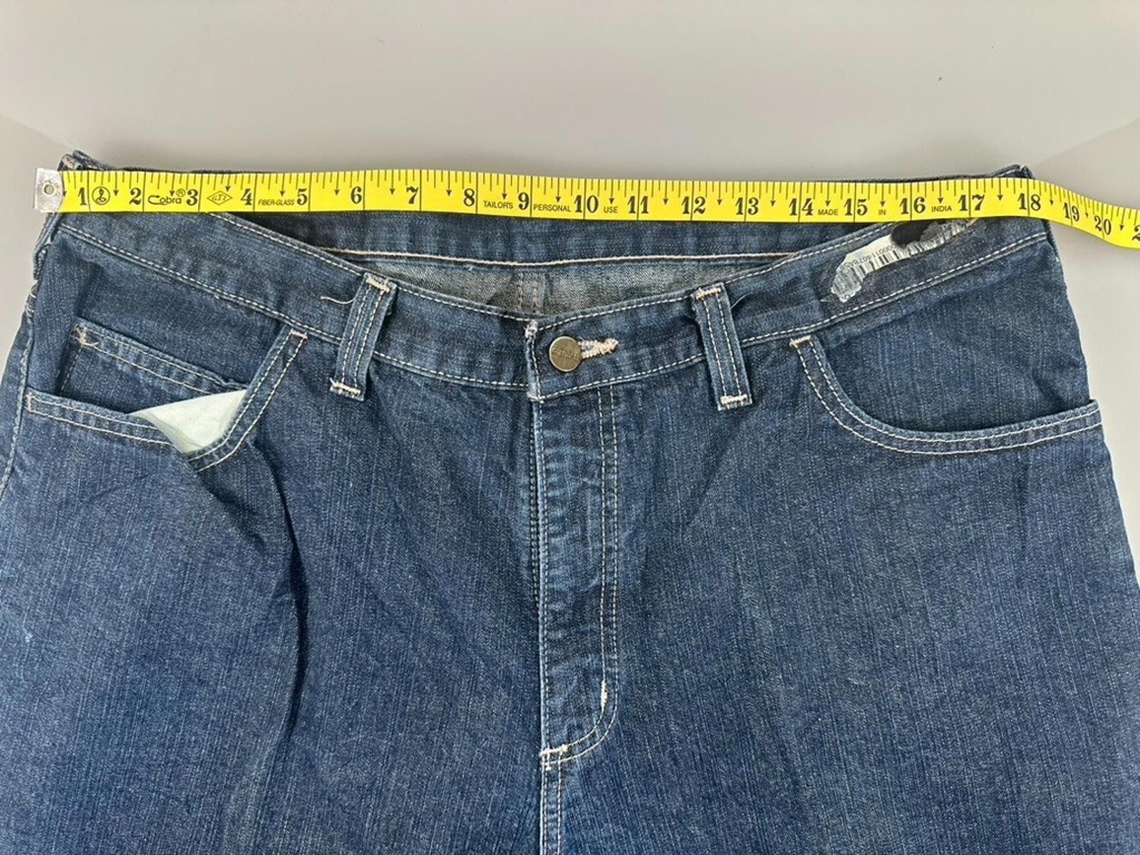 Carhartt Carhartt Men's 38/32 Flame Resistant Blue Jeans Size US 38 / EU 54 - 7 Thumbnail
