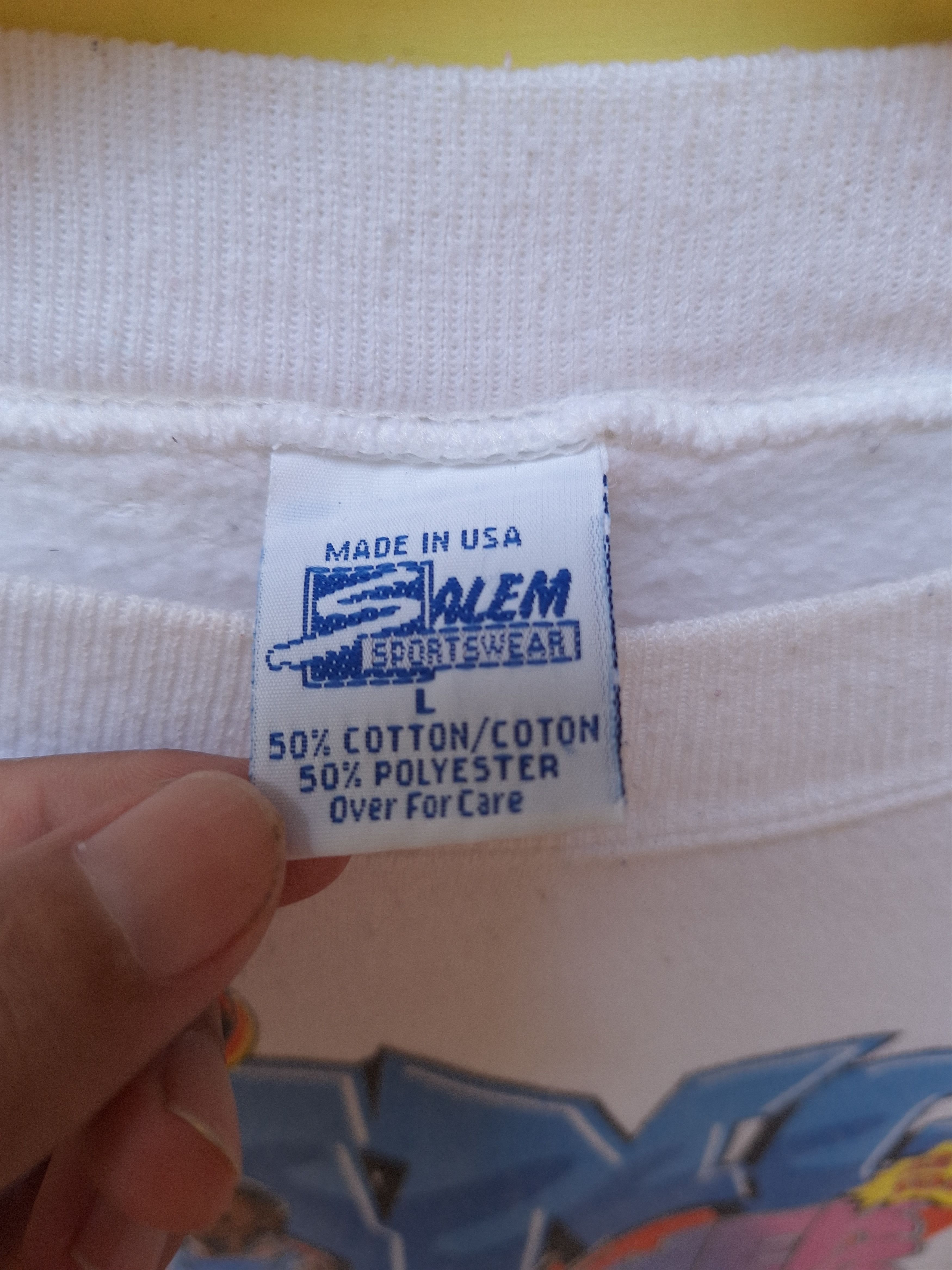 NBA × Vintage Vintage Patrick Ewing NBA Sweatshirt white Size US L / EU 52-54 / 3 - 8 Thumbnail