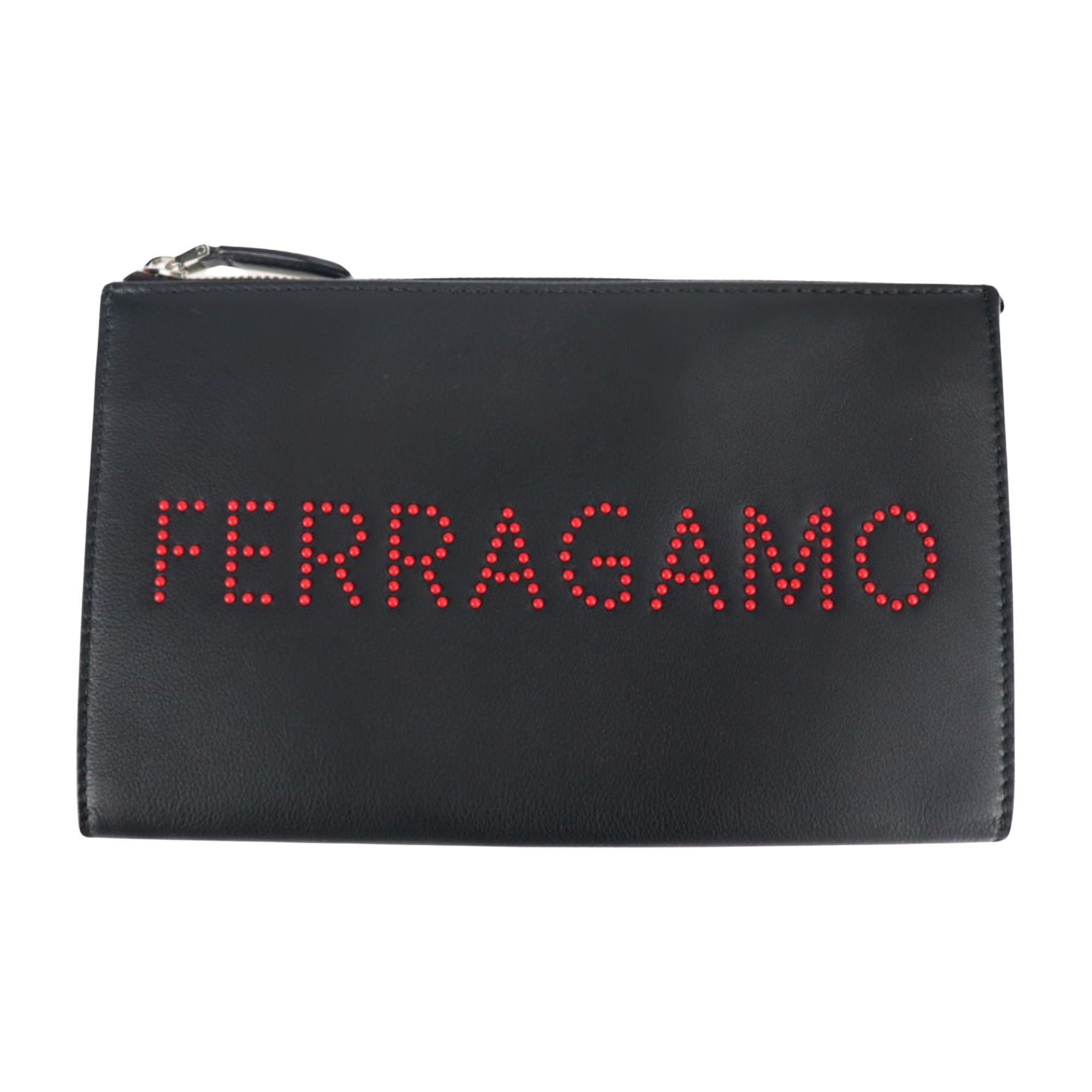 Salvatore ferragamo men clutch on sale