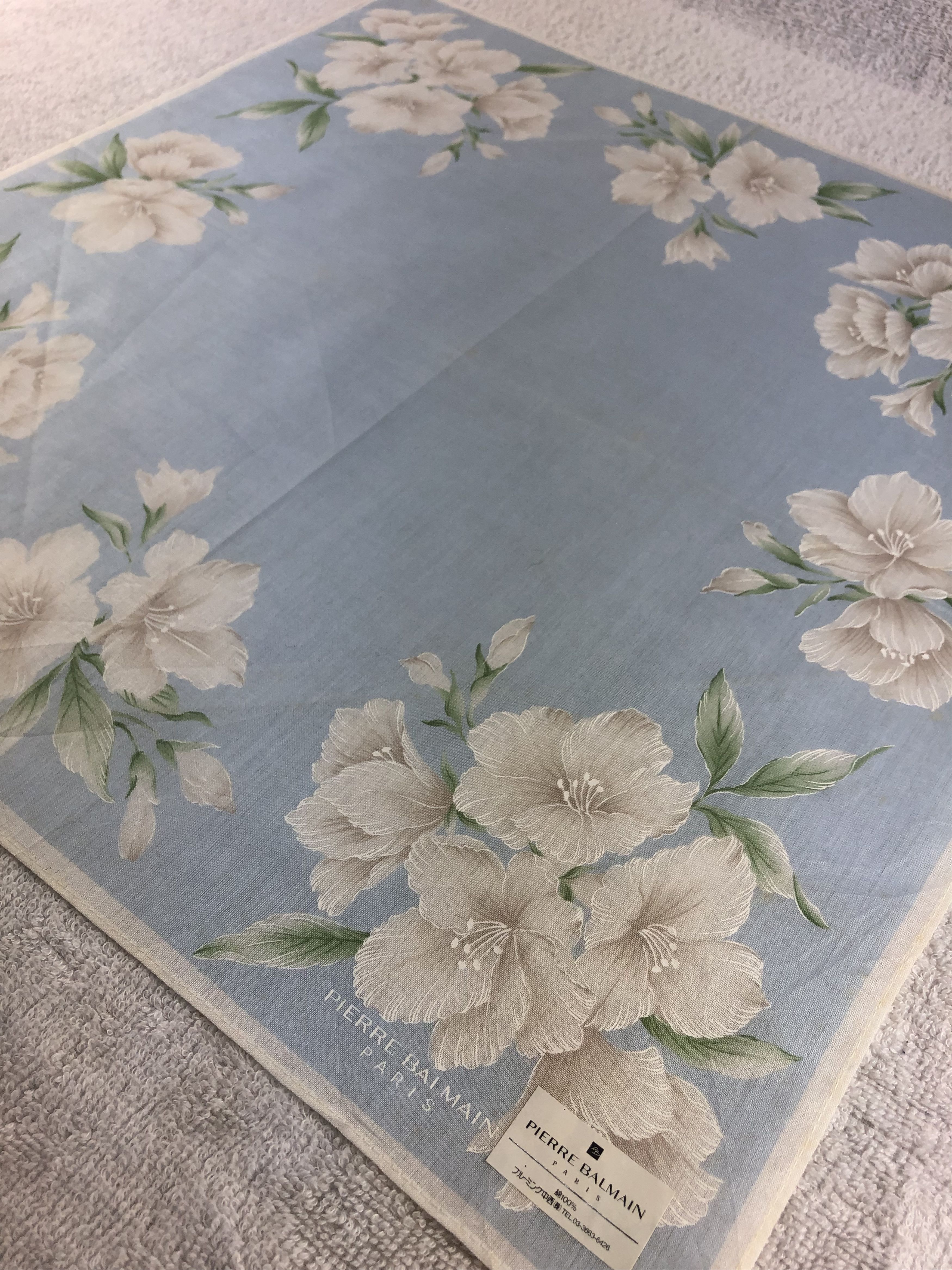 Pierre Balmain × Vintage Pierre Balmain Handkerchief / Bandana / Neckerchief Size ONE SIZE - 4 Thumbnail