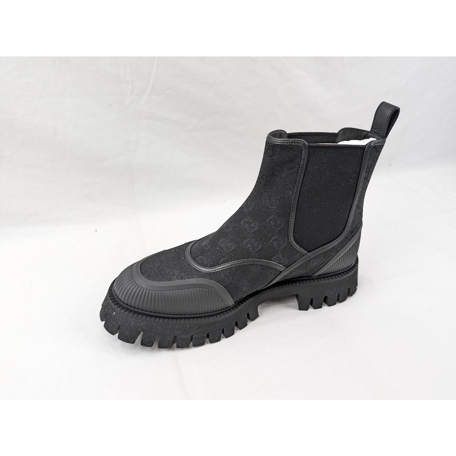 Gucci o1rshd1 New Canvas GG Boots in Black Size US 9 / EU 42 - 7 Thumbnail