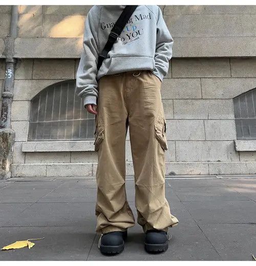 VIBE Casual Cargo Pants - Versatile Streetwear Size US 30 / EU 46 - 3 Thumbnail