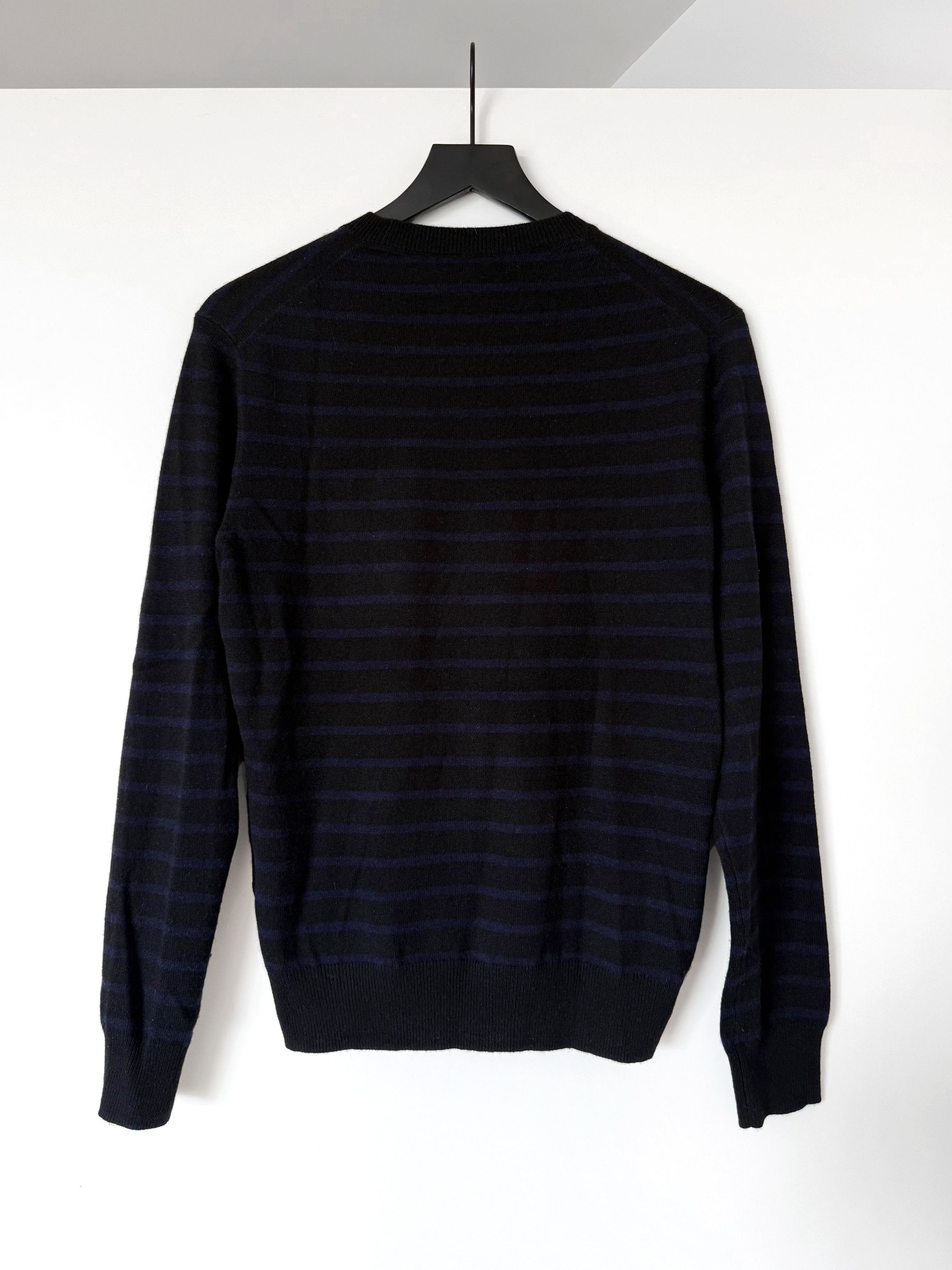 Uniqlo Uniqlo x Ines de La Fressange Cashmere Blue Striped Knit Size US M / EU 48-50 / 2 - 2 Thumbnail