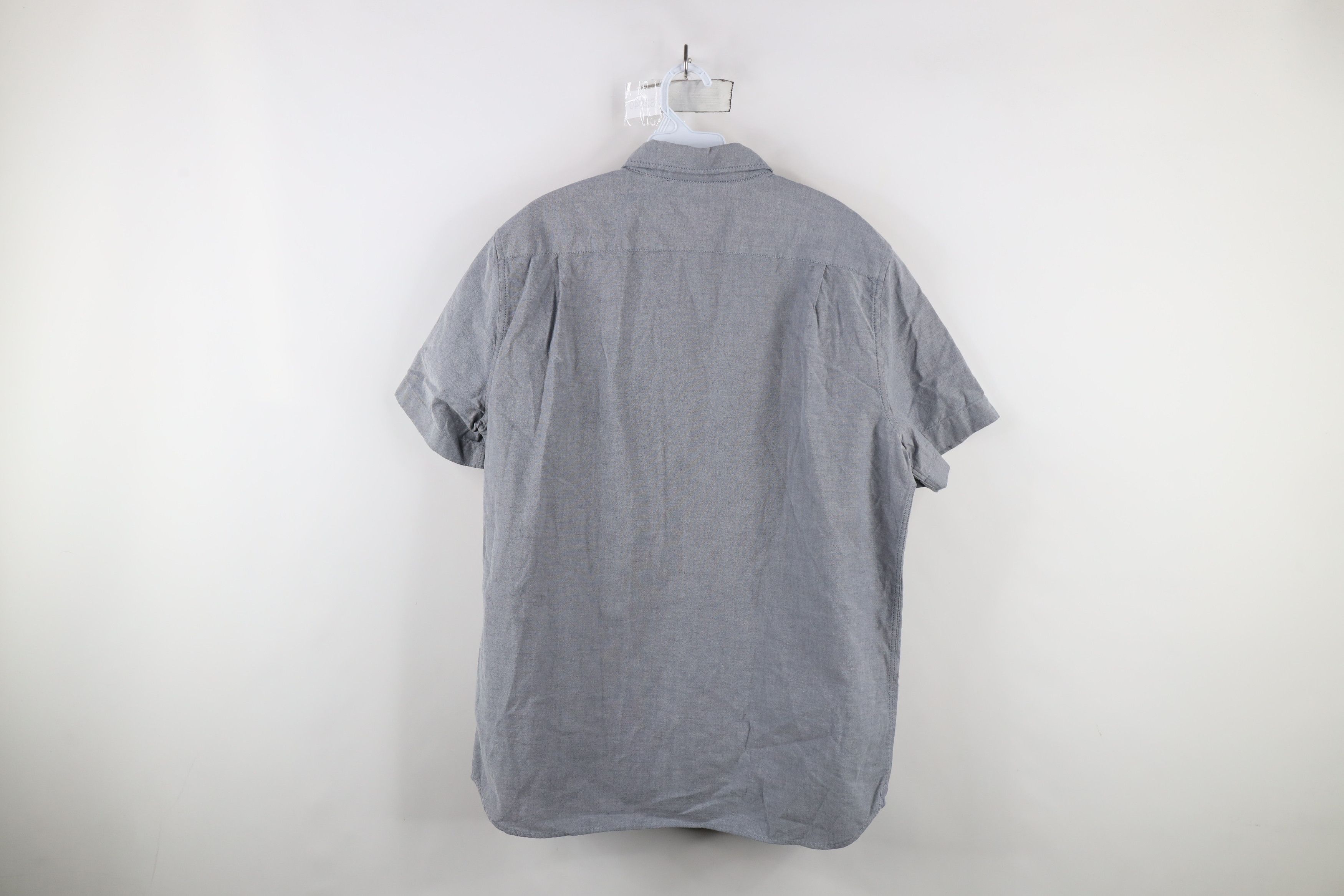 Lacoste × Vintage Lacoste Croc Logo Short Sleeve Collared Oxford Button Shirt Size US L / EU 52-54 / 3 - 9 Thumbnail