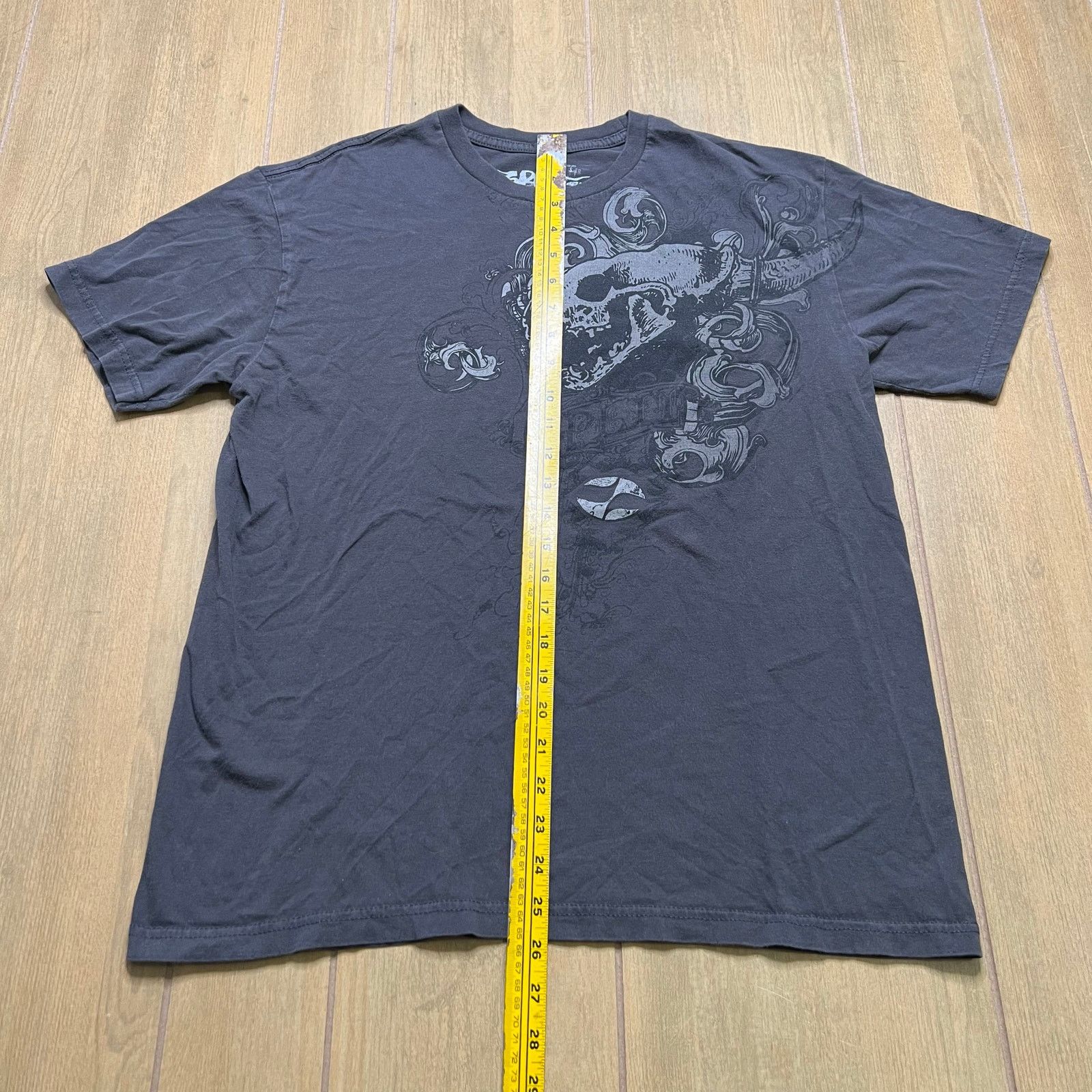 Split Vintage Split Men Sz Large goth grunge cyber skull Y2K Size US L / EU 52-54 / 3 - 5 Thumbnail