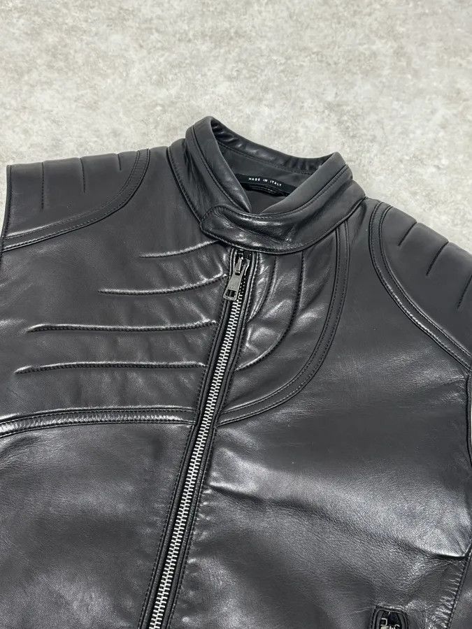 Gucci FW2000 Gucci Tornado Storm Padded Leather Vest by Tom Ford Size US S / EU 44-46 / 1 - 5 Thumbnail