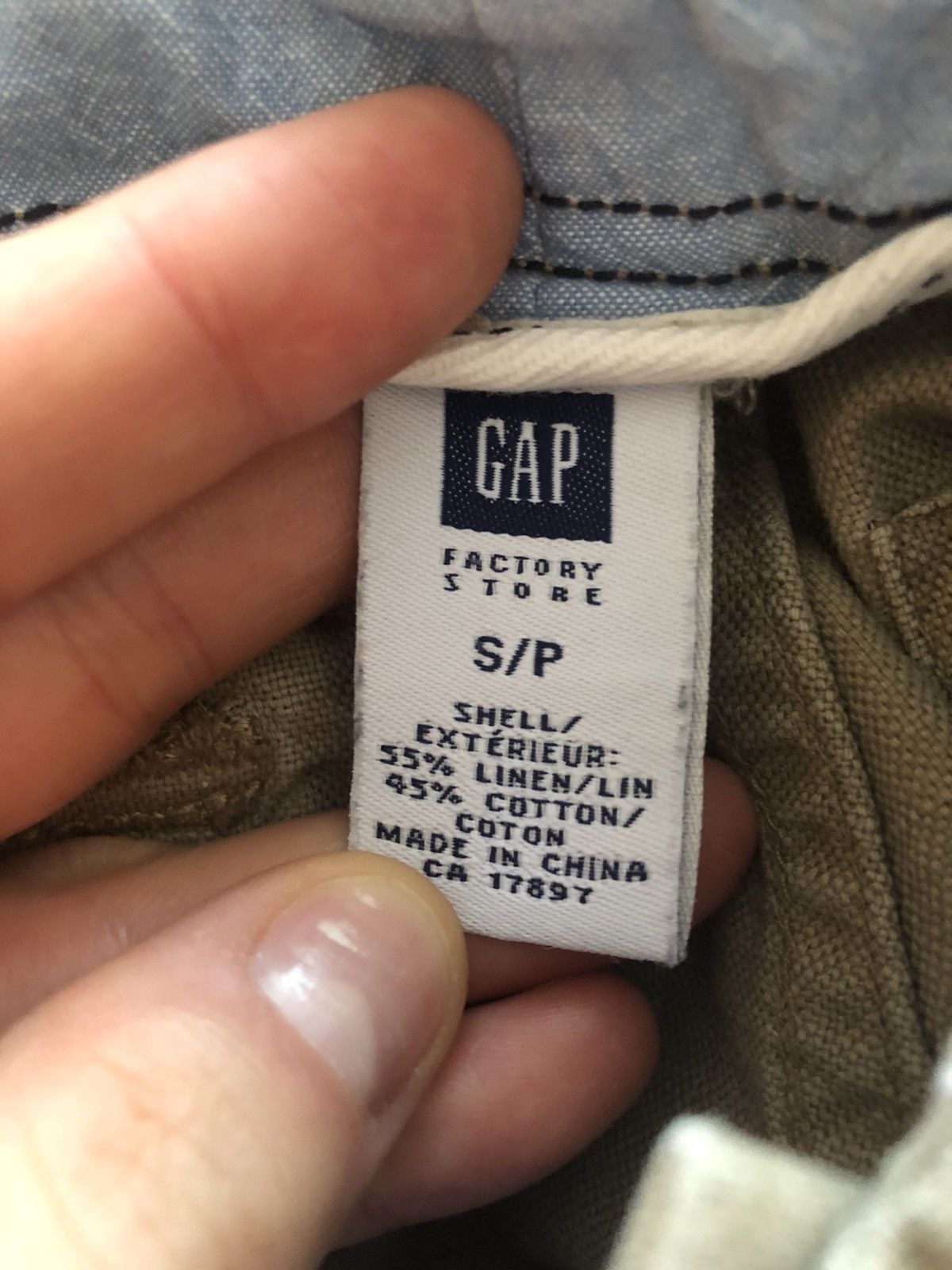 Gap GAP SUMMER 05 VINTAGE WIDE FIT PANTS Size US 31 - 3 Thumbnail