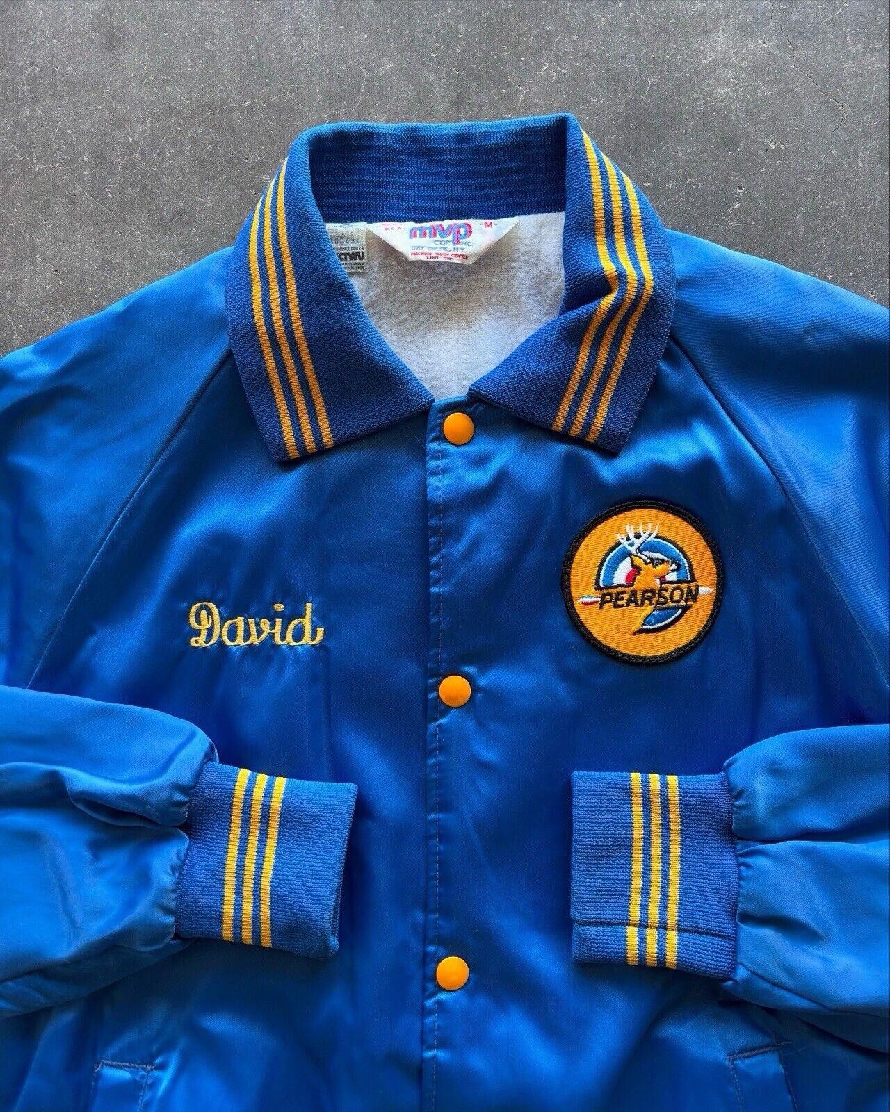 Vintage Vintage 80s Ben Pearson Satin Snap Up Jacket Medium MVP Inc Size US M / EU 48-50 / 2 - 4 Thumbnail