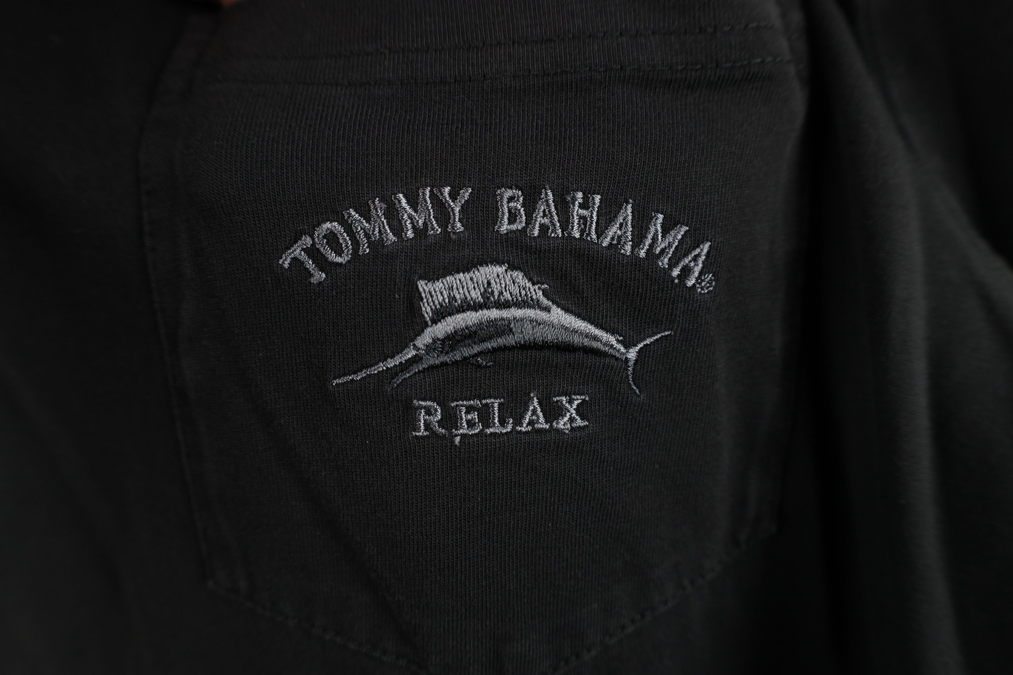 Tommy Bahama Vintage Tommy Bahama Relax Spell Long Sleeve T-Shirt Black Size US M / EU 48-50 / 2 - 4 Thumbnail