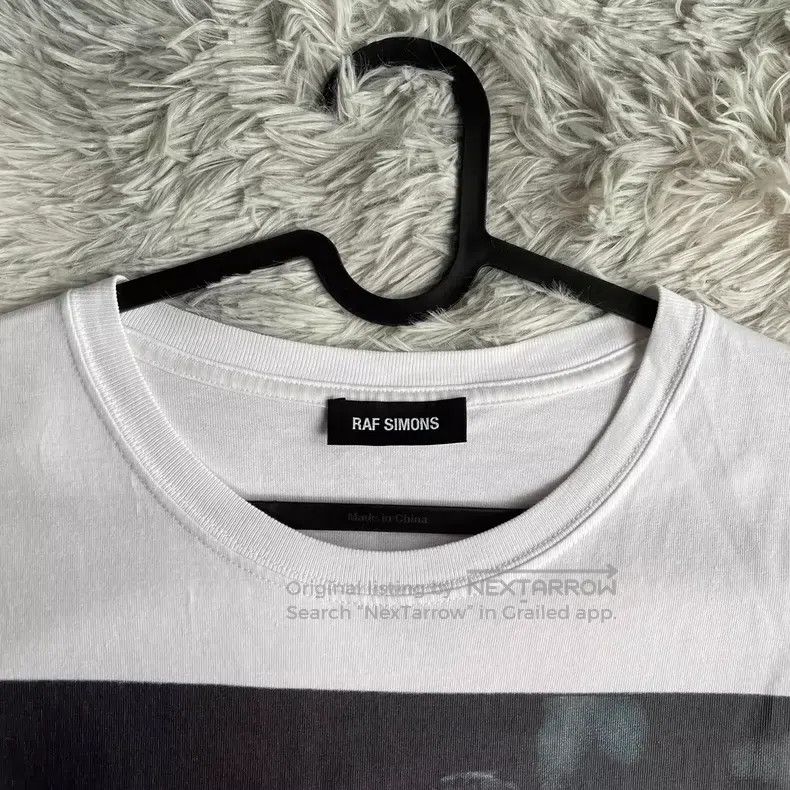 Raf Simons Raf simons 18fw Fallen Street White Portrait Short Sleeve Size US M / EU 48-50 / 2 - 3 Thumbnail